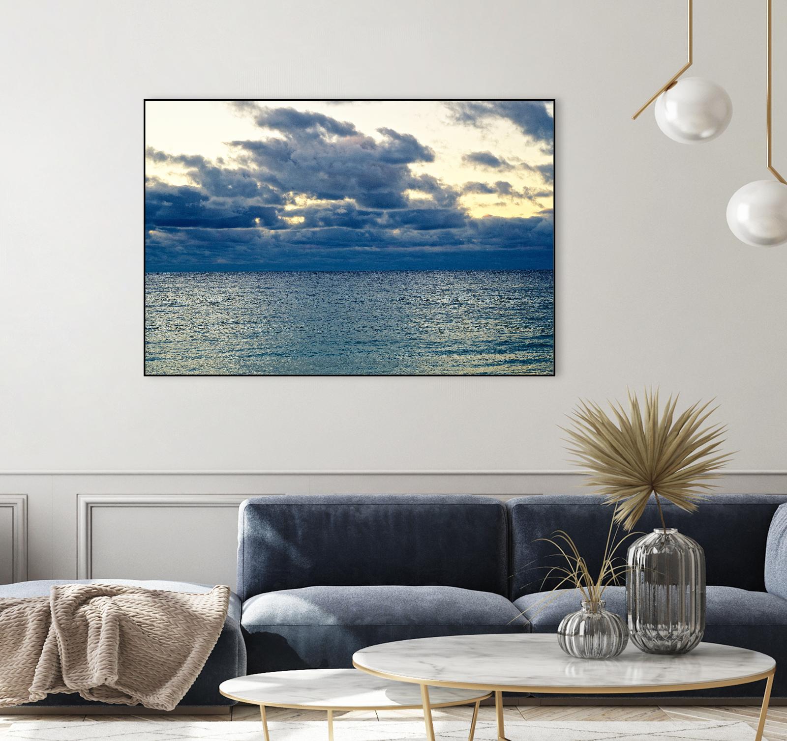 Indian Ocean Blues by Deborah Loeb Bohren on GIANT ART - multicolor photography; coastal