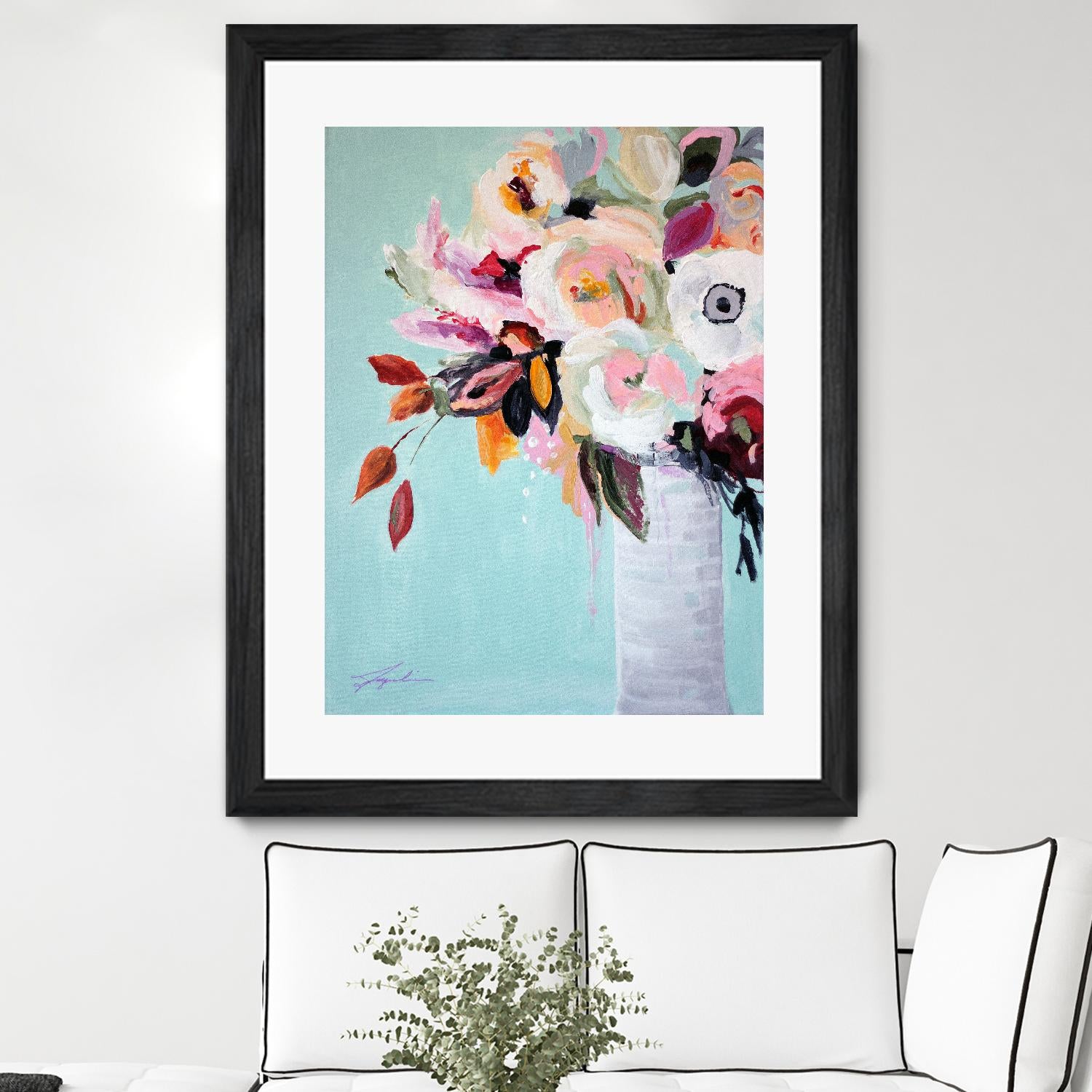 Fall Into Summer by Jacqueline Brewer on GIANT ART - multicolor floral/still life; contemporary