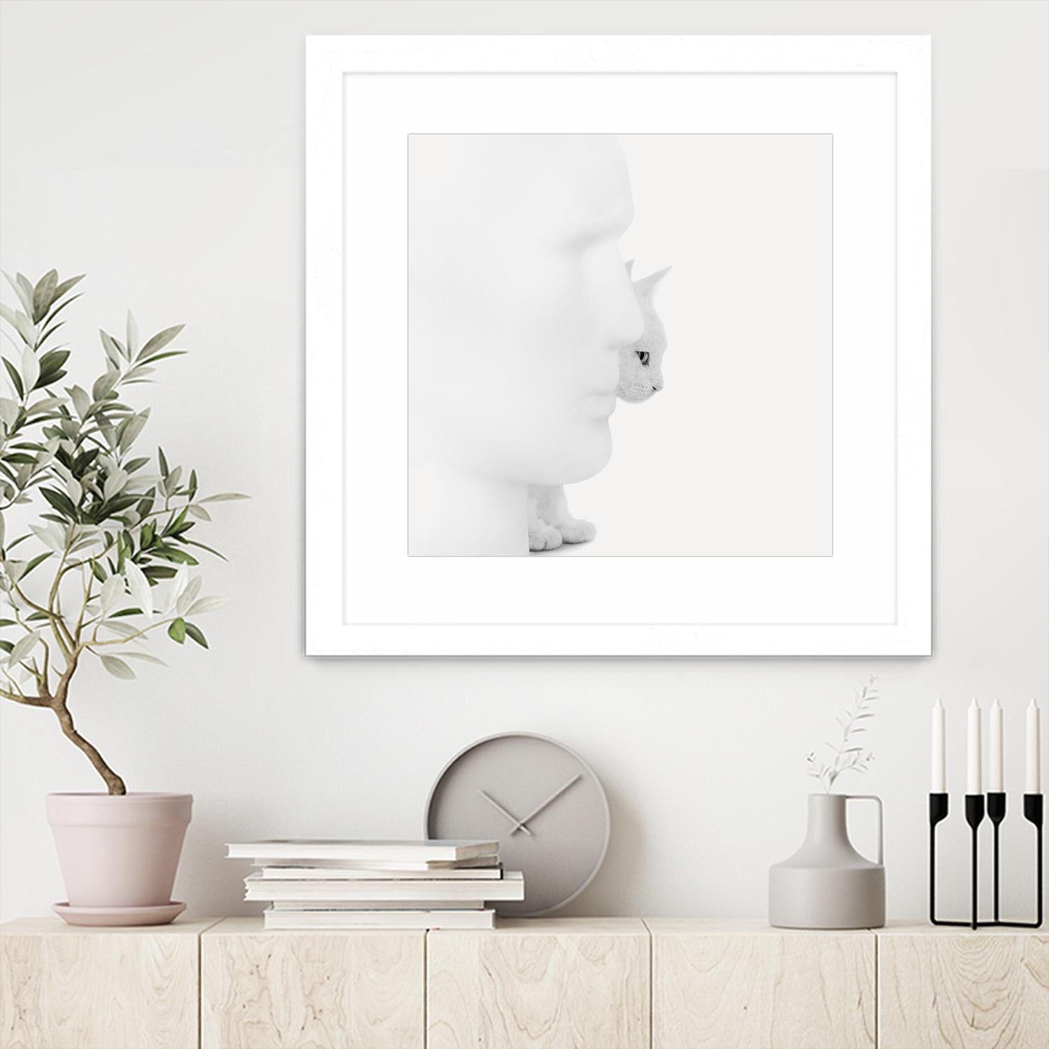 Mystique by Jon Bertelli on GIANT ART - multicolor animals