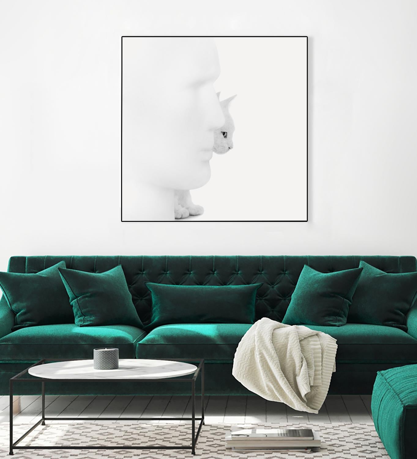 Mystique by Jon Bertelli on GIANT ART - multicolor animals