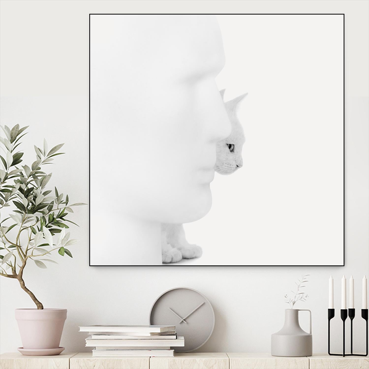 Mystique by Jon Bertelli on GIANT ART - multicolor animals