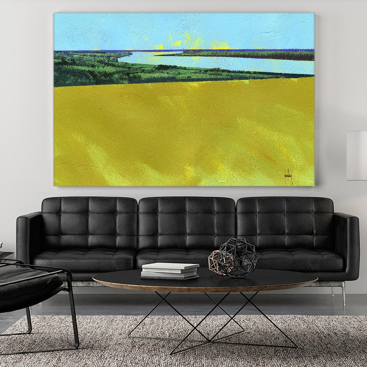 Crouch Valley by Paul Bailey on GIANT ART - multicolor landscapes; contemporary