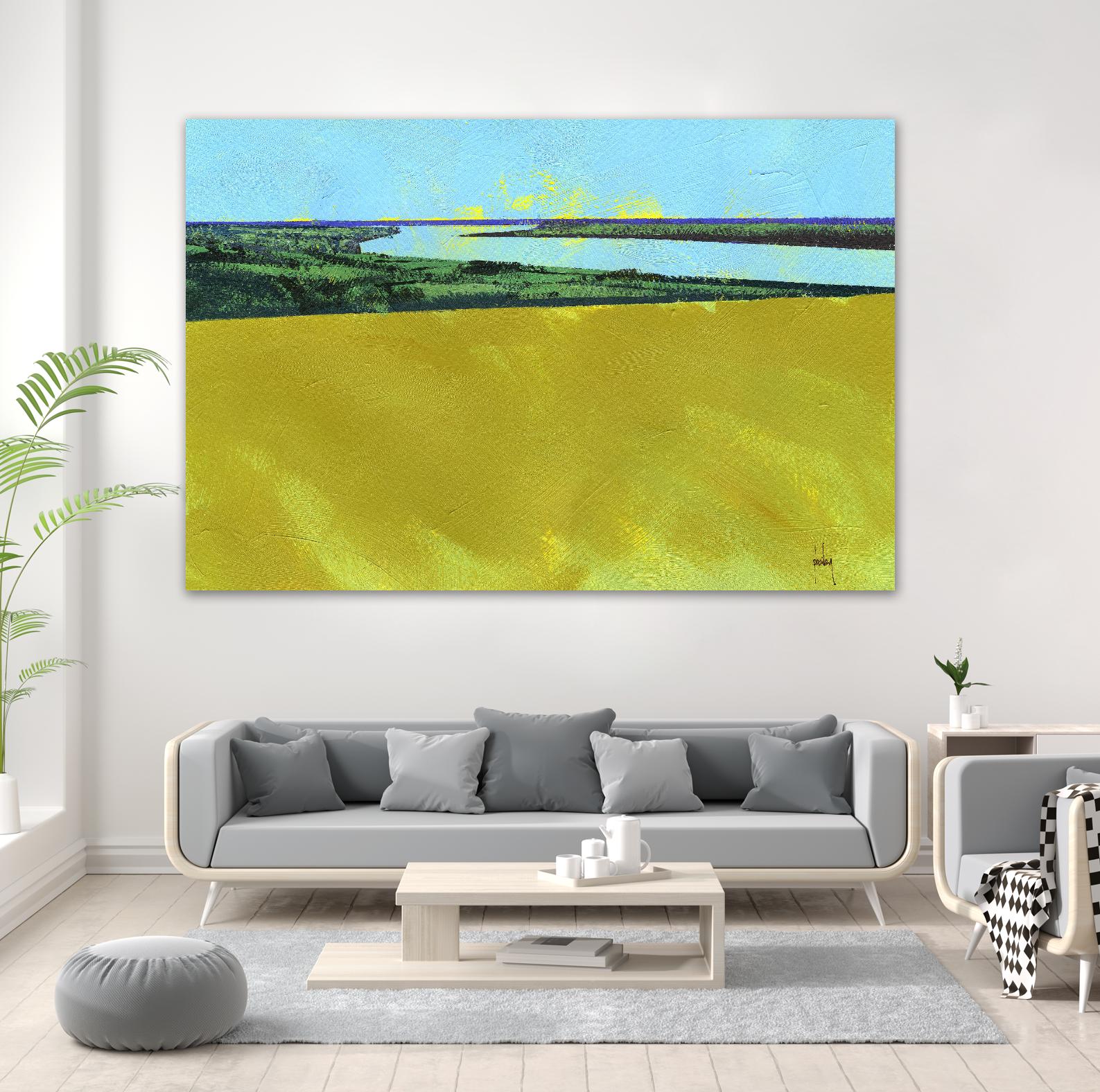 Crouch Valley by Paul Bailey on GIANT ART - multicolor landscapes; contemporary