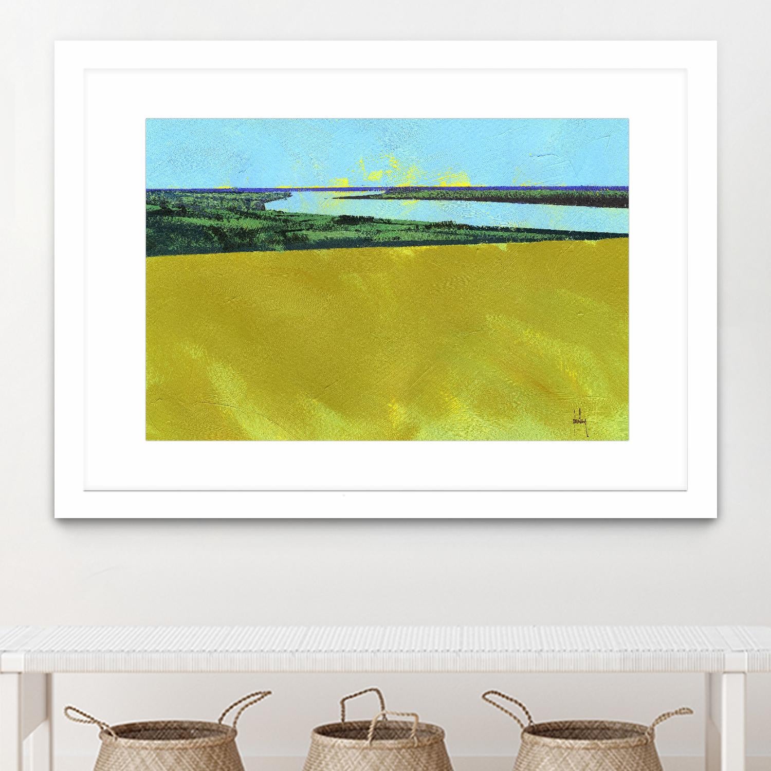 Crouch Valley by Paul Bailey on GIANT ART - multicolor landscapes; contemporary