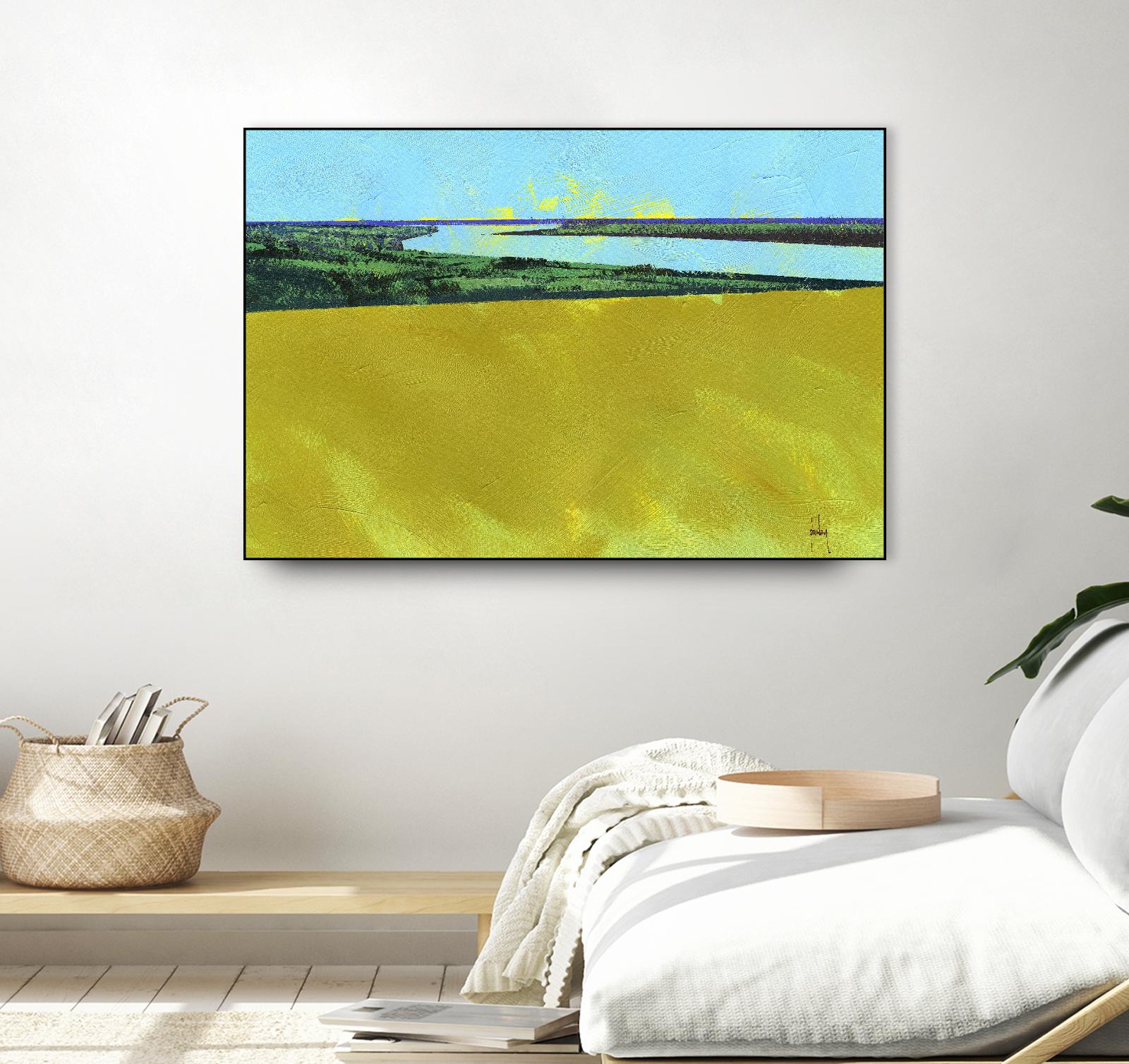 Crouch Valley by Paul Bailey on GIANT ART - multicolor landscapes; contemporary