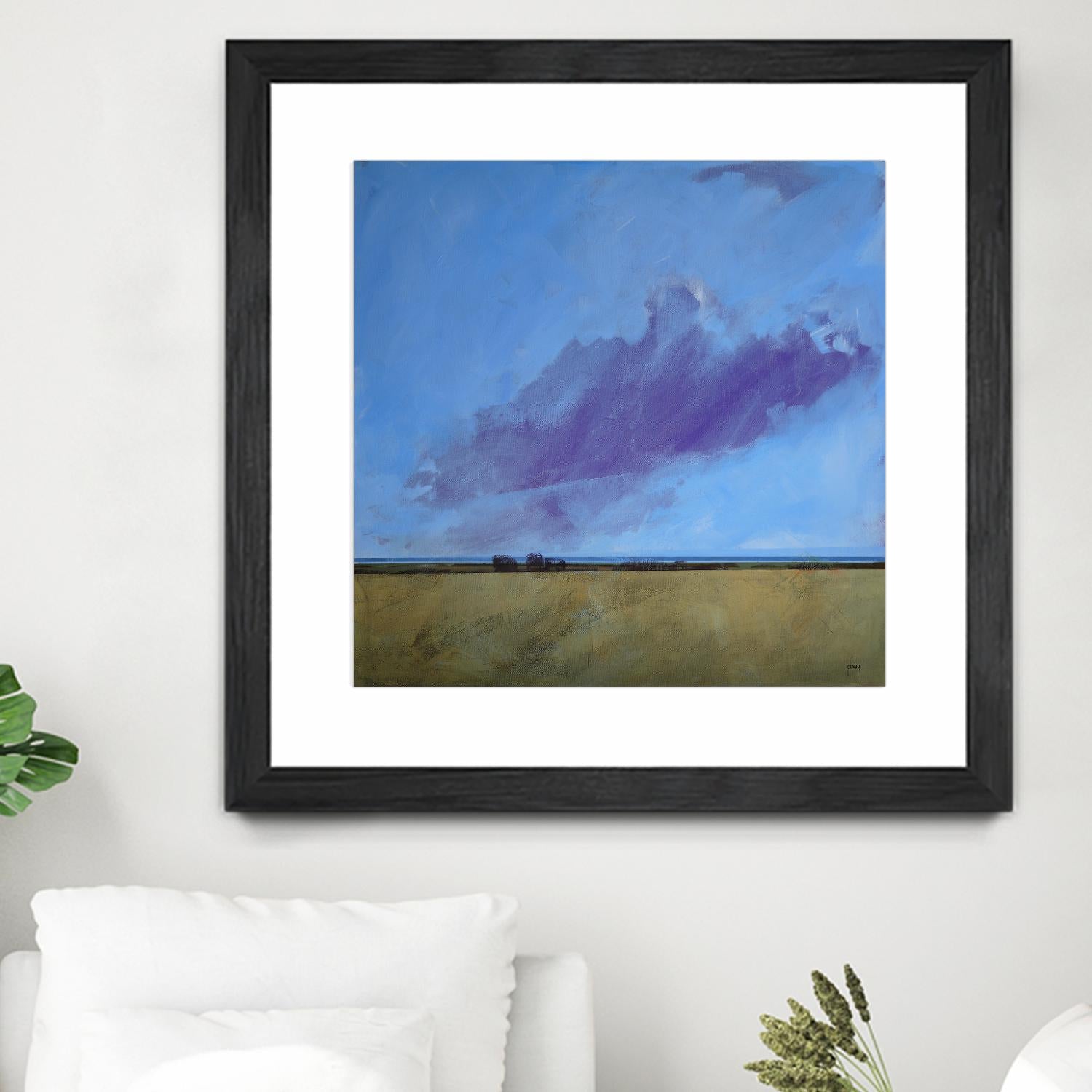 Distant River by Paul Bailey on GIANT ART - multicolor landscapes; contemporary