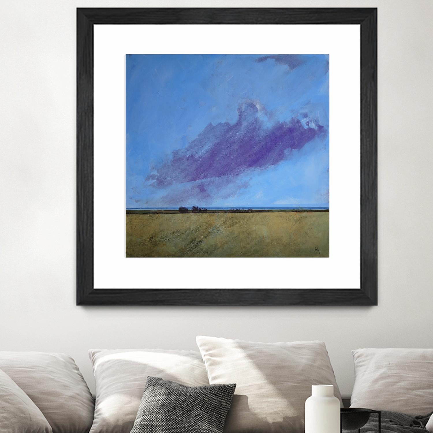 Distant River by Paul Bailey on GIANT ART - multicolor landscapes; contemporary