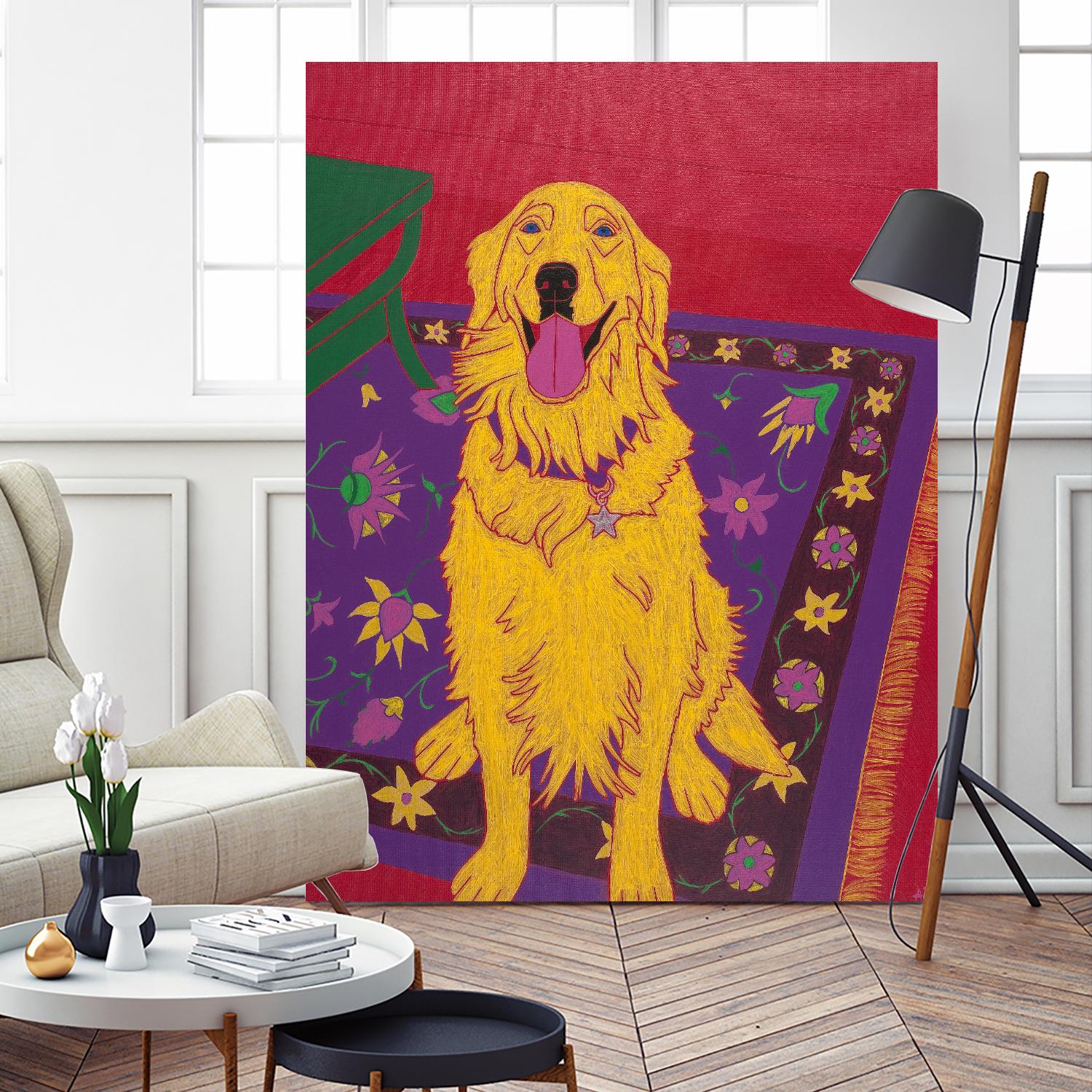 Bon Vivant by Angela Bond on GIANT ART - multicolor animals; contemporary