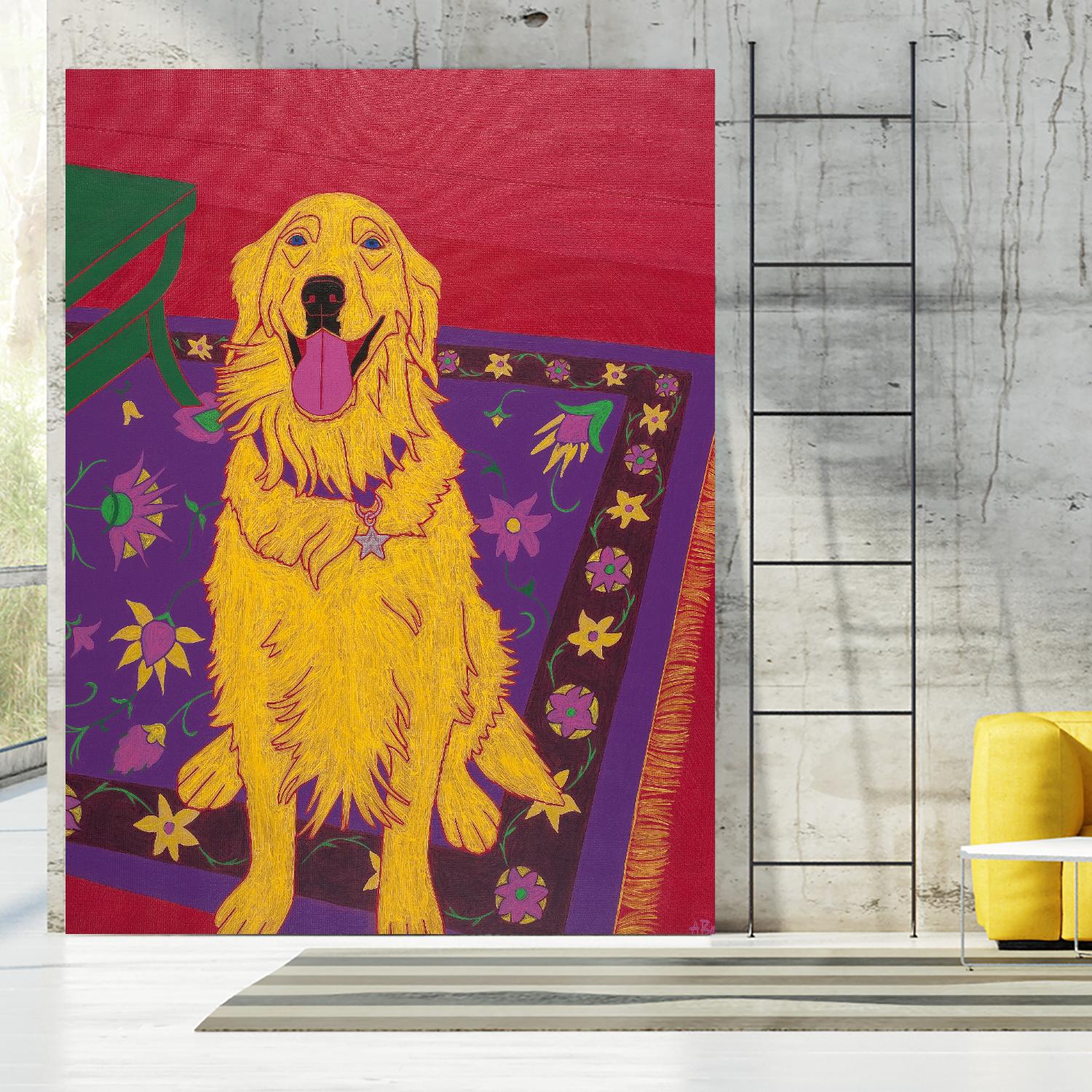 Bon Vivant by Angela Bond on GIANT ART - multicolor animals; contemporary