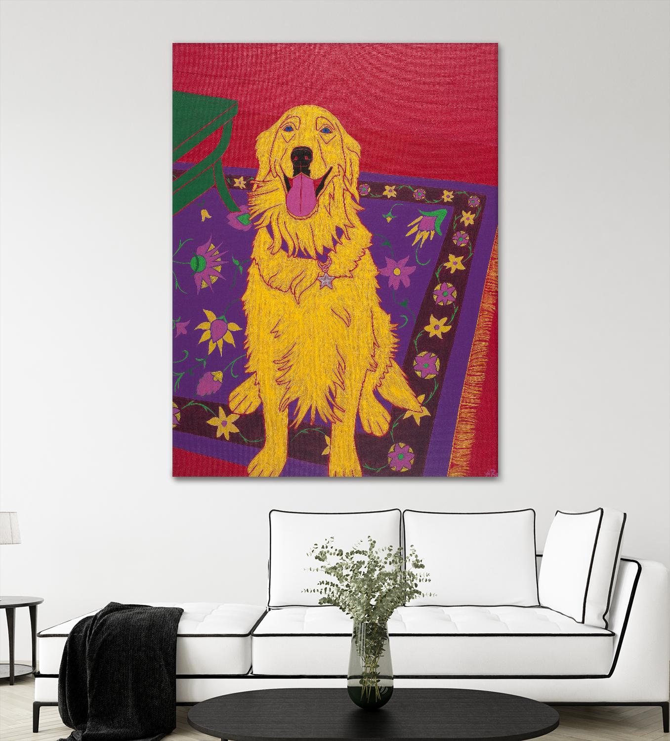 Bon Vivant by Angela Bond on GIANT ART - multicolor animals; contemporary