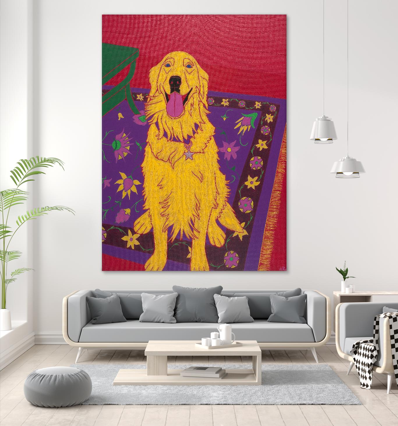 Bon Vivant by Angela Bond on GIANT ART - multicolor animals; contemporary