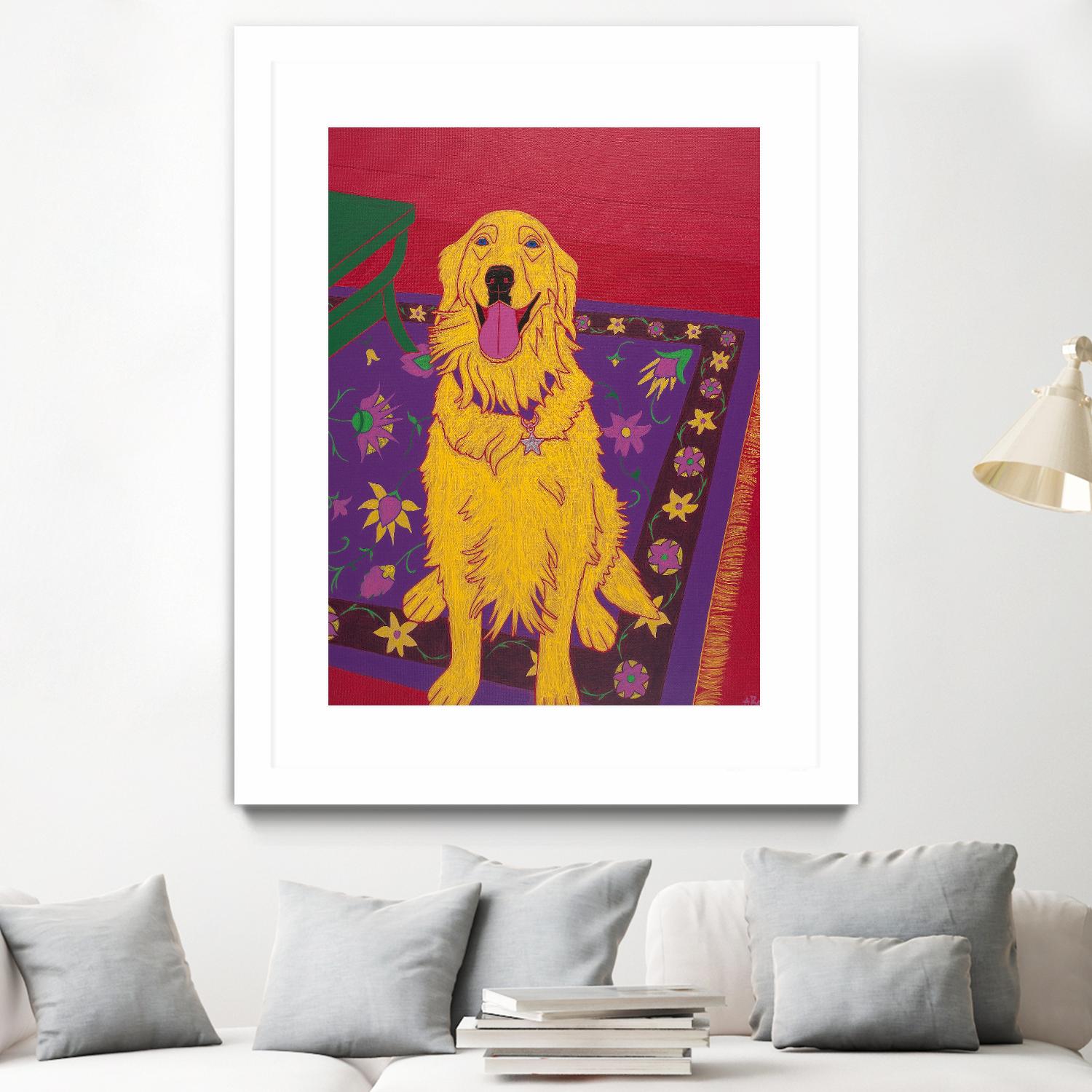 Bon Vivant by Angela Bond on GIANT ART - multicolor animals; contemporary