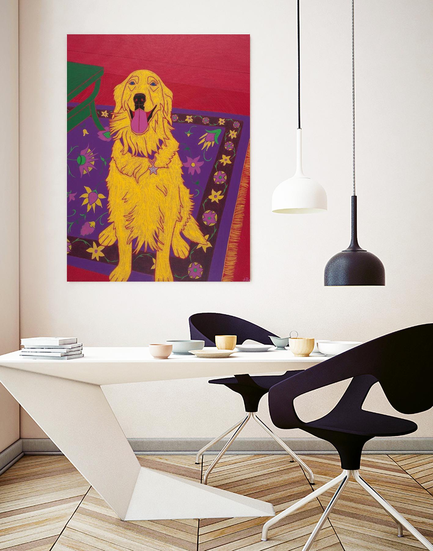 Bon Vivant by Angela Bond on GIANT ART - multicolor animals; contemporary