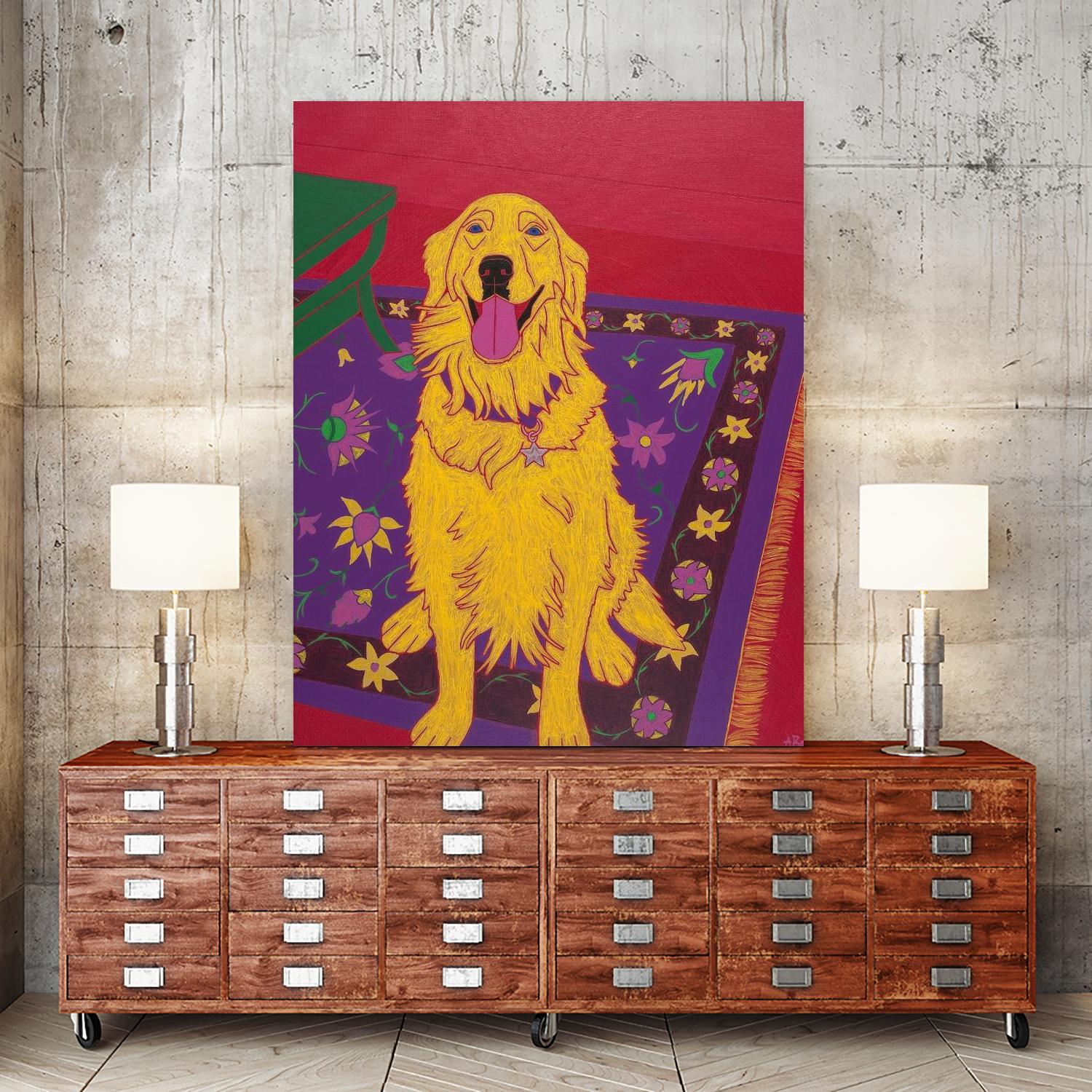 Bon Vivant by Angela Bond on GIANT ART - multicolor animals; contemporary