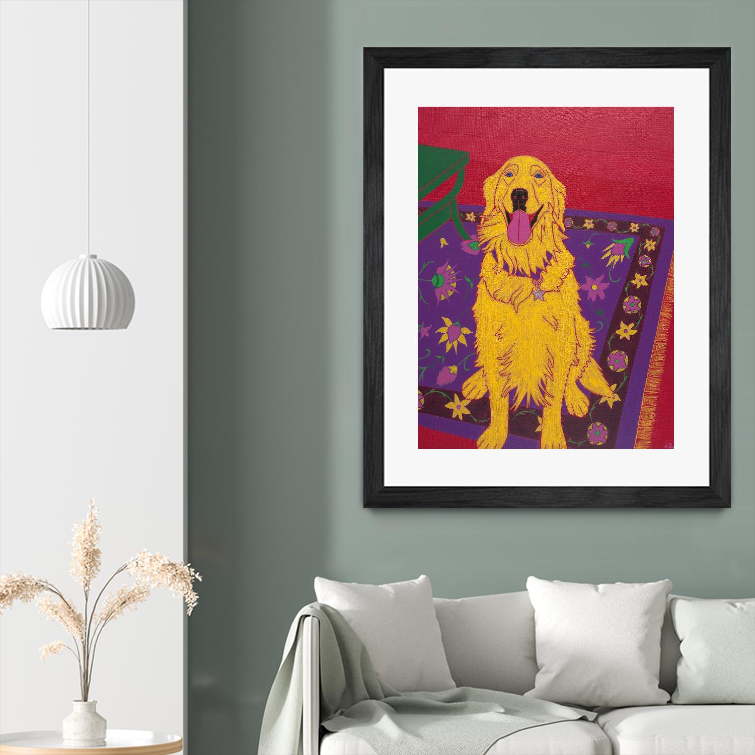 Bon Vivant by Angela Bond on GIANT ART - multicolor animals; contemporary