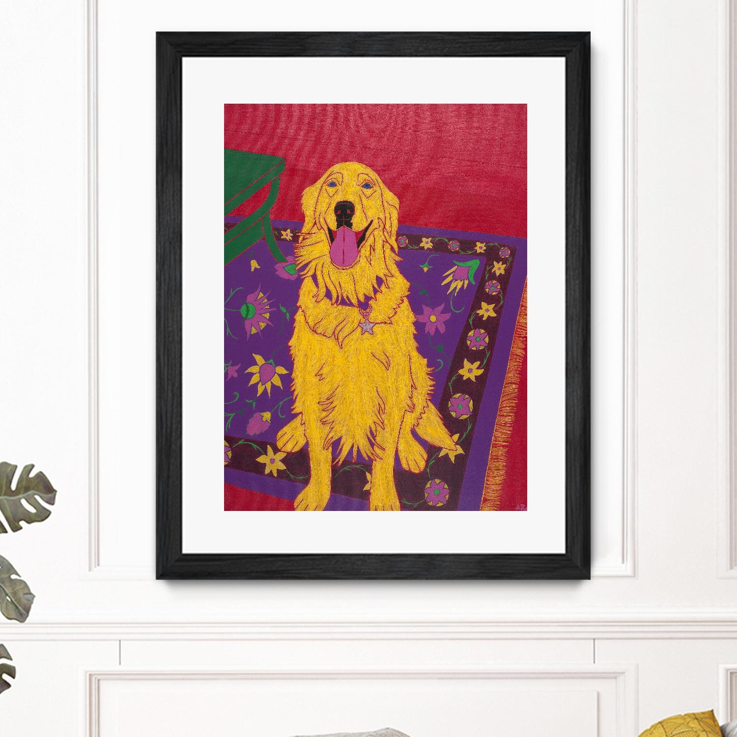 Bon Vivant by Angela Bond on GIANT ART - multicolor animals; contemporary