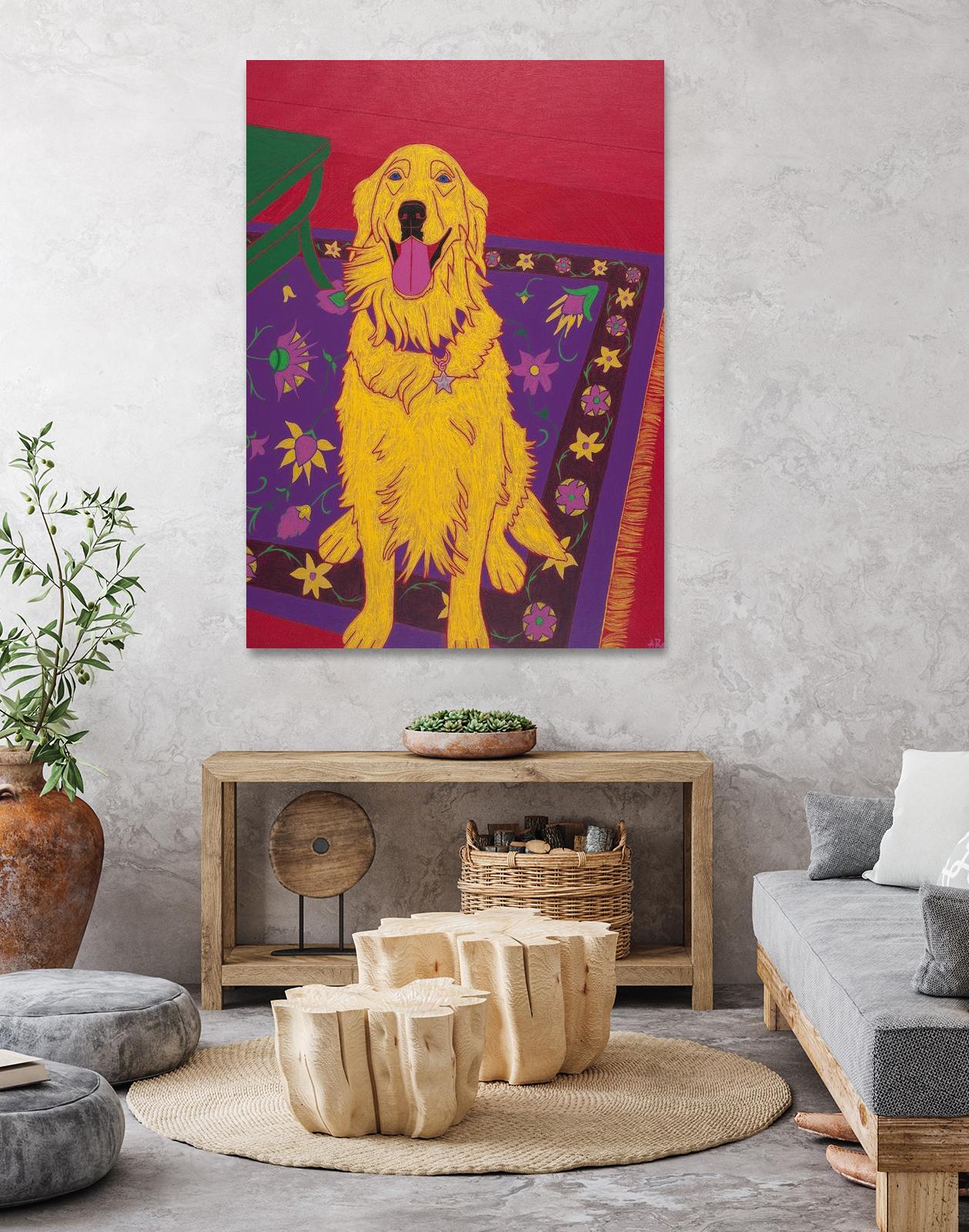 Bon Vivant by Angela Bond on GIANT ART - multicolor animals; contemporary