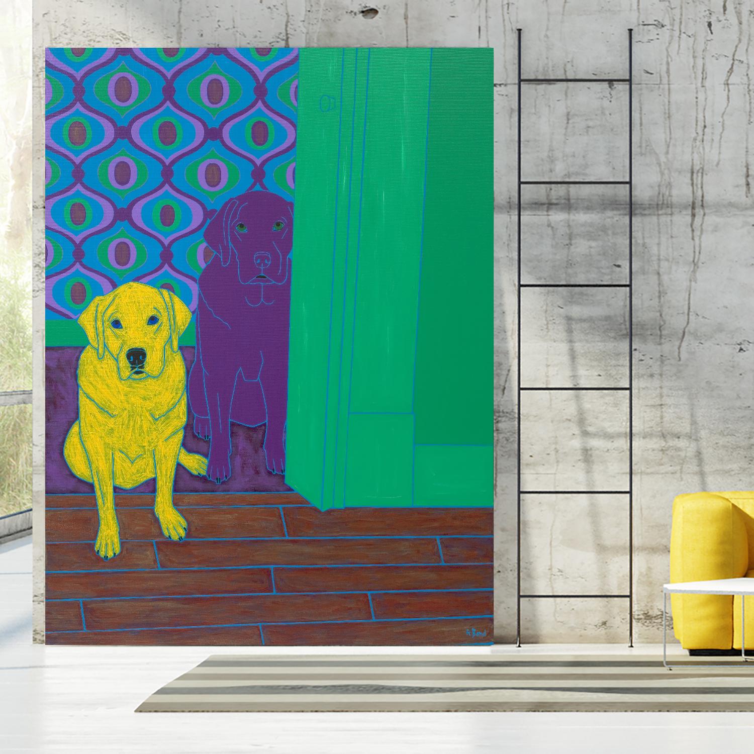 Some of My Favorite People by Angela Bond on GIANT ART - multicolor animals; contemporary