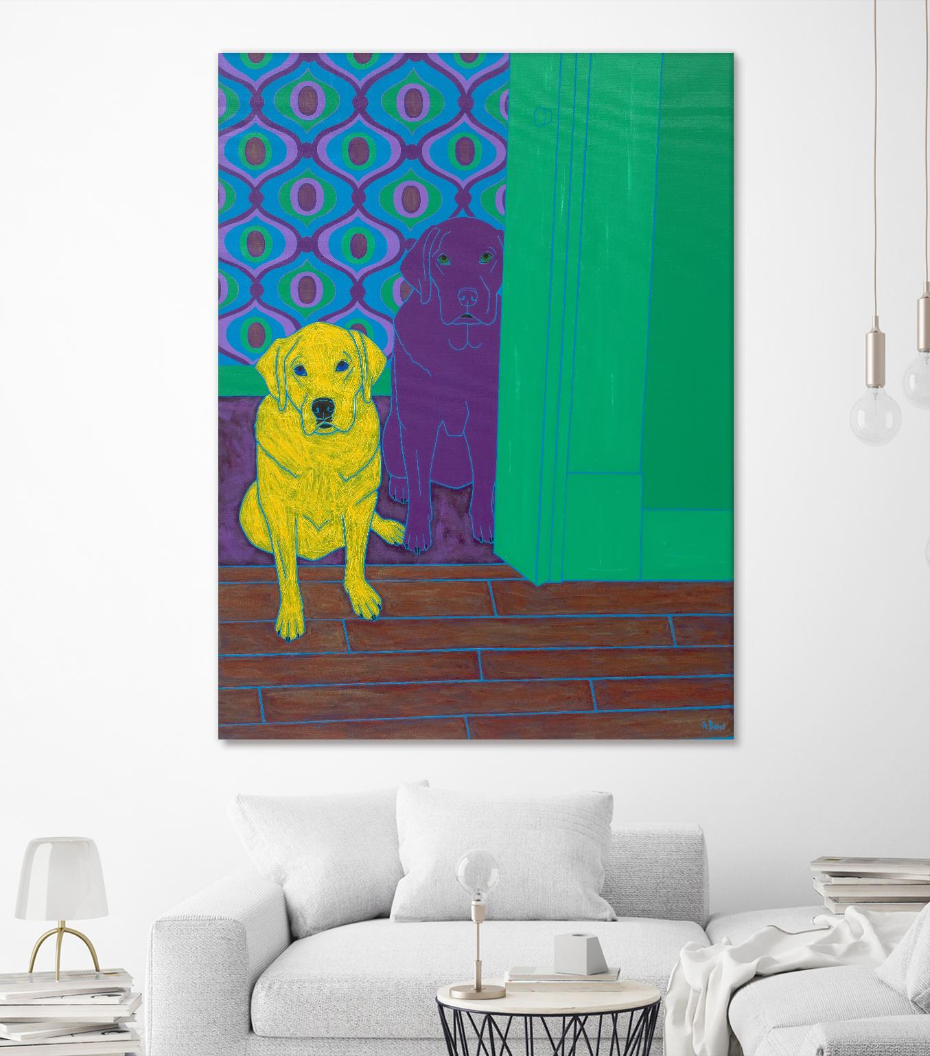 Some of My Favorite People by Angela Bond on GIANT ART - multicolor animals; contemporary