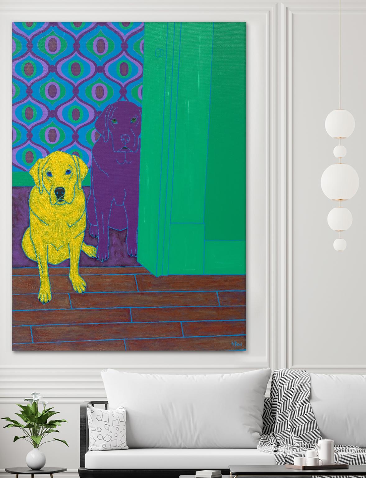 Some of My Favorite People by Angela Bond on GIANT ART - multicolor animals; contemporary