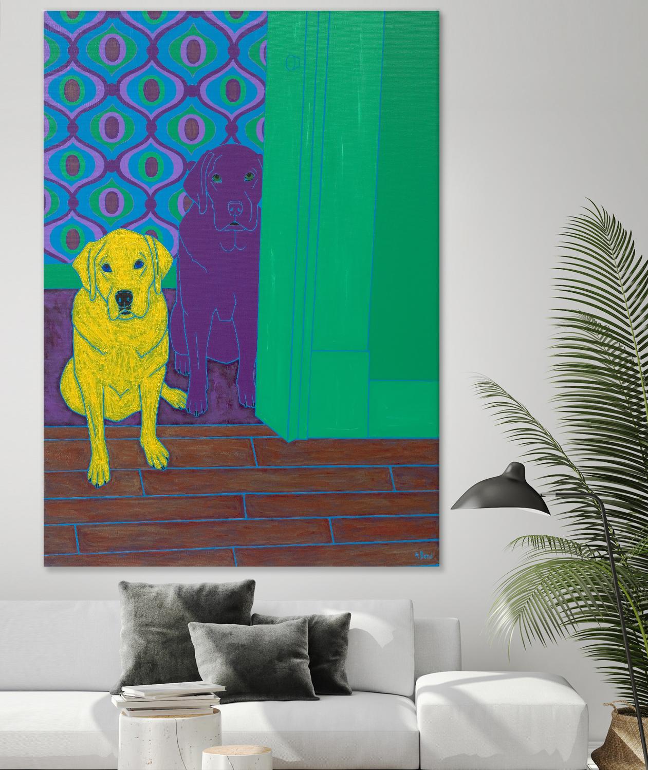 Some of My Favorite People by Angela Bond on GIANT ART - multicolor animals; contemporary