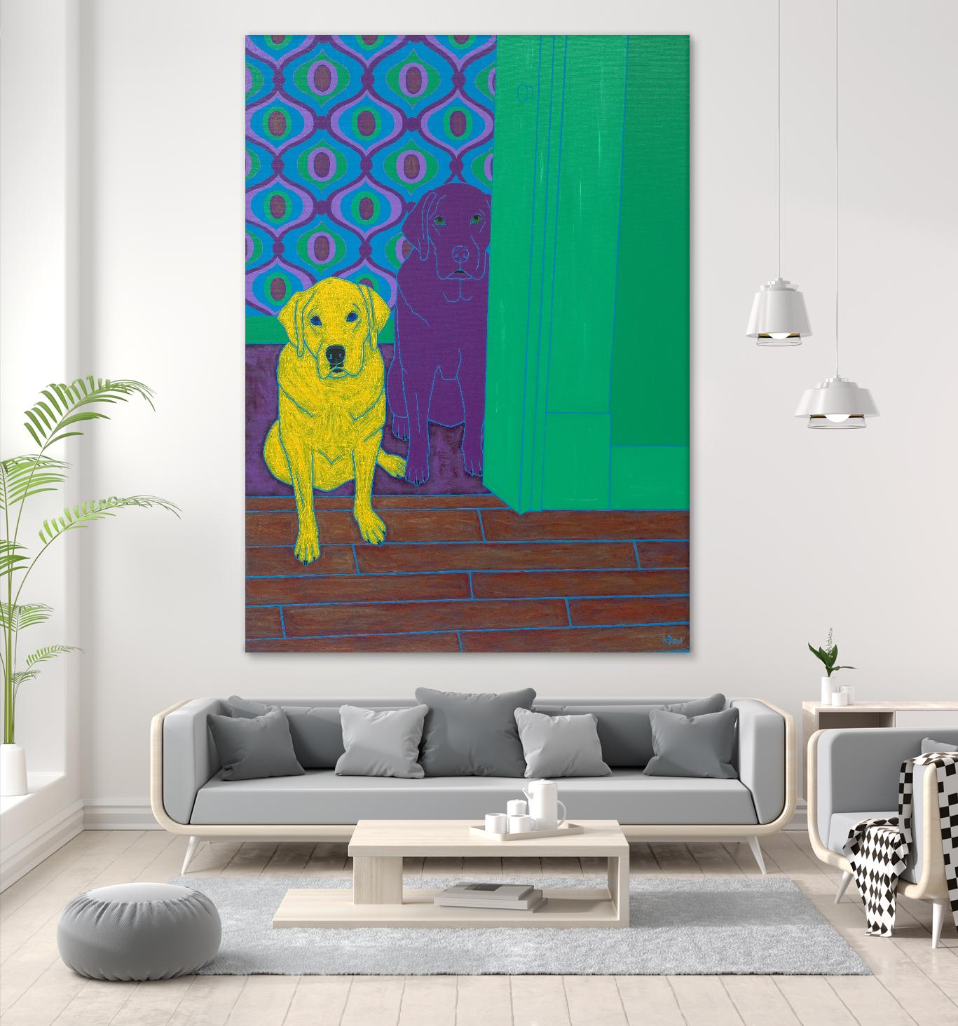 Some of My Favorite People by Angela Bond on GIANT ART - multicolor animals; contemporary