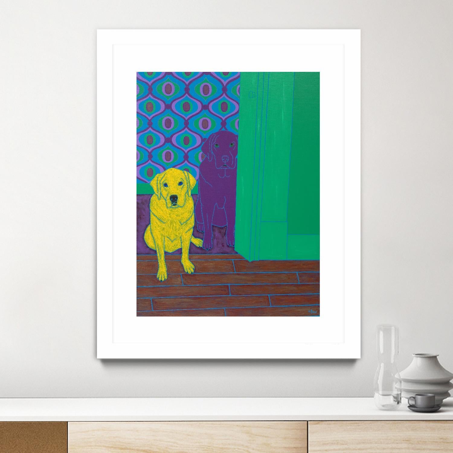 Some of My Favorite People by Angela Bond on GIANT ART - multicolor animals; contemporary