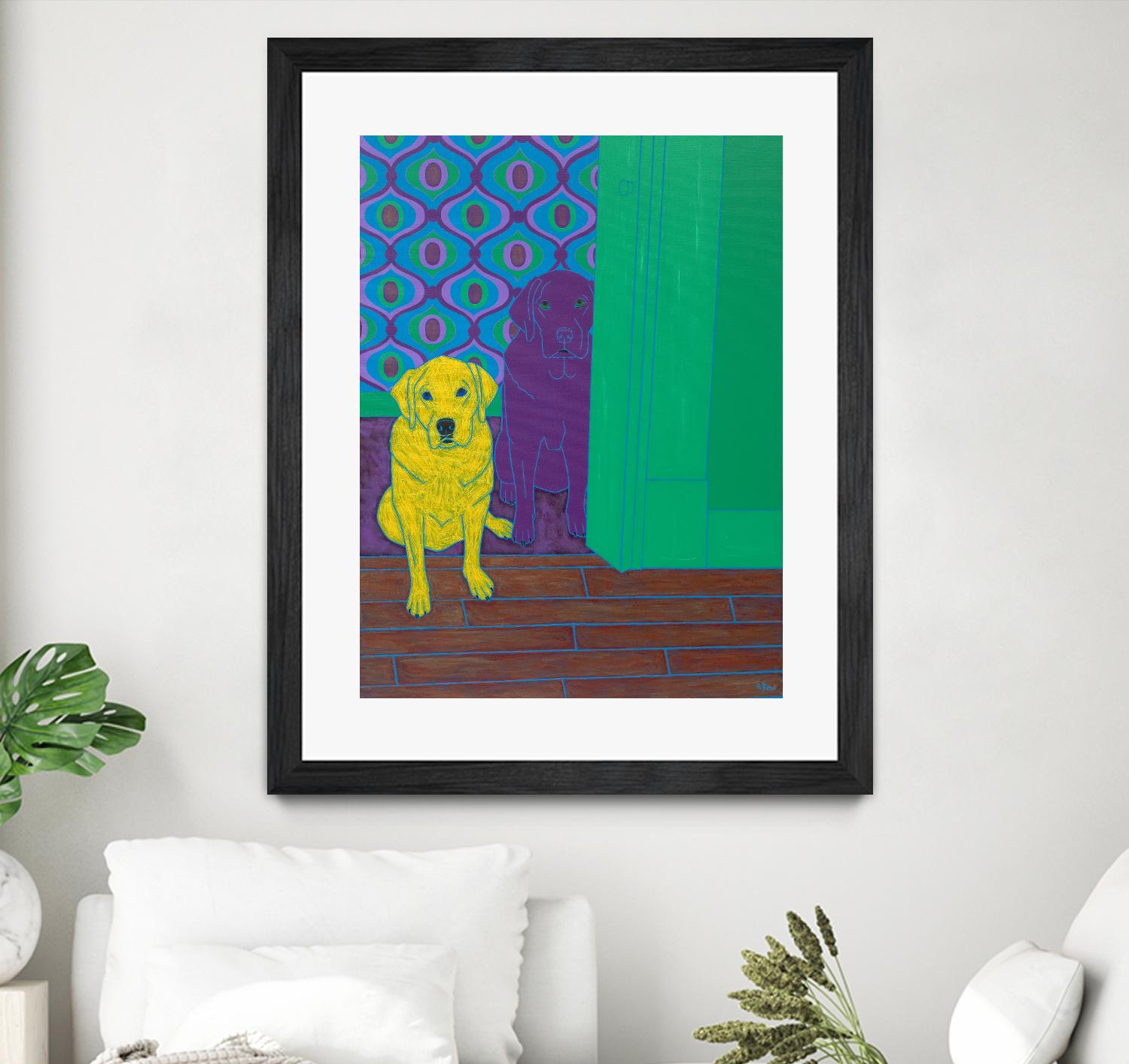 Some of My Favorite People by Angela Bond on GIANT ART - multicolor animals; contemporary