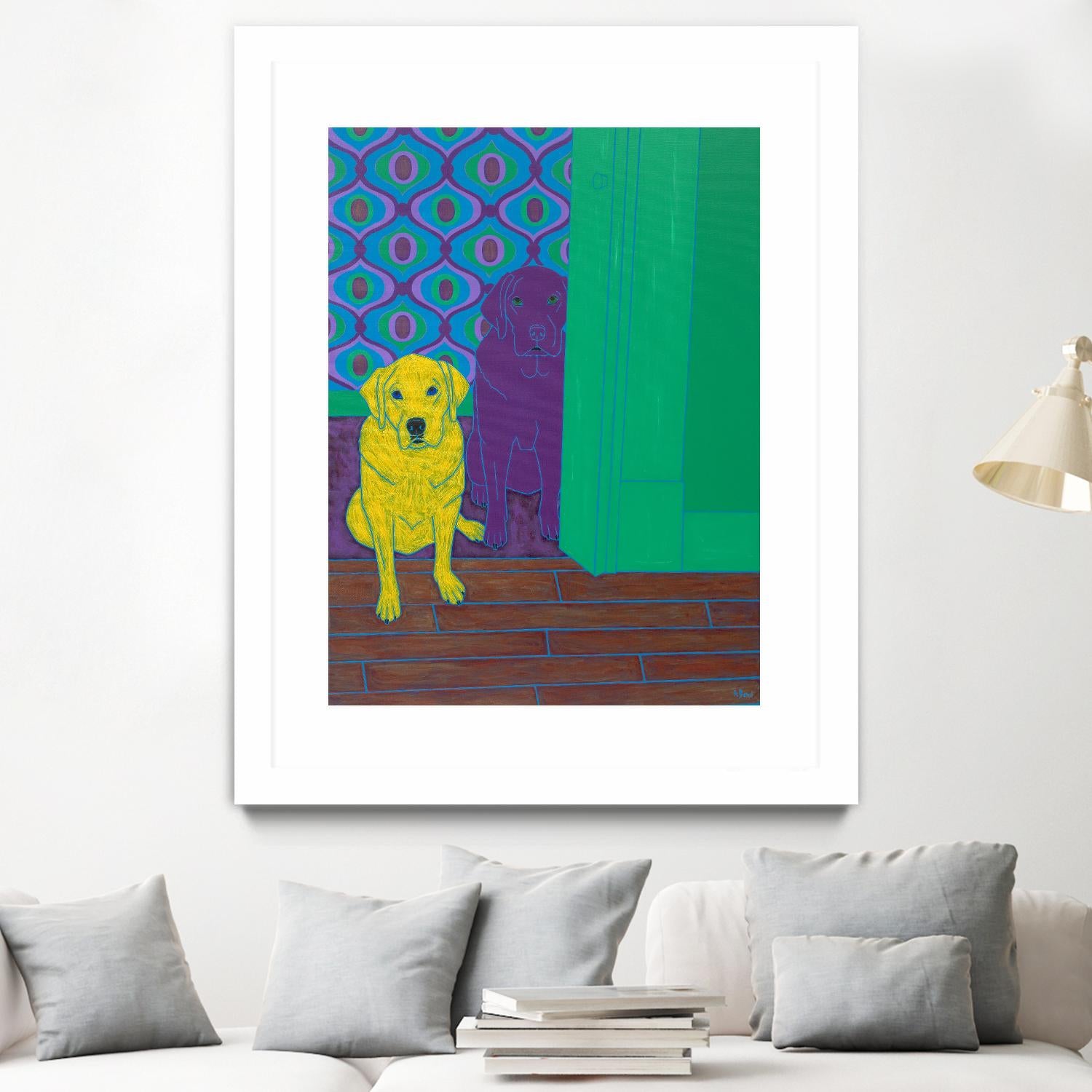 Some of My Favorite People by Angela Bond on GIANT ART - multicolor animals; contemporary