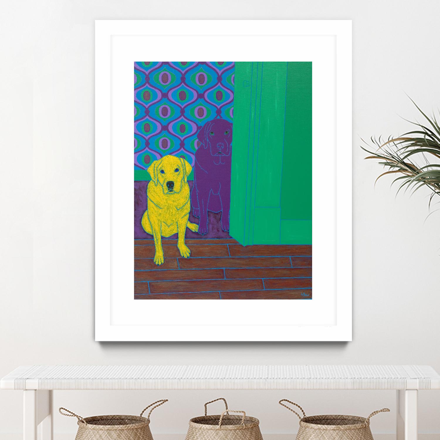 Some of My Favorite People by Angela Bond on GIANT ART - multicolor animals; contemporary