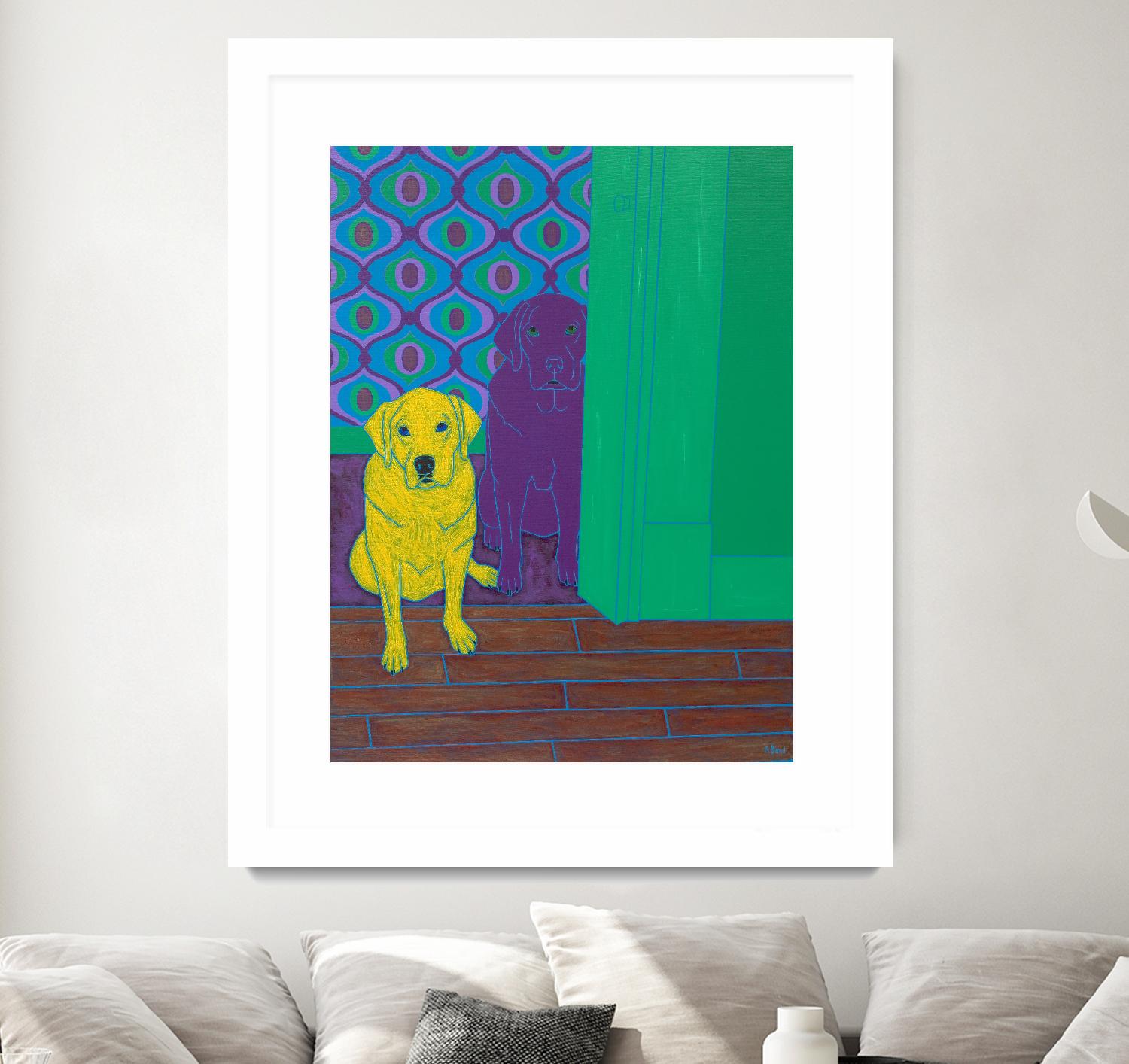 Some of My Favorite People by Angela Bond on GIANT ART - multicolor animals; contemporary