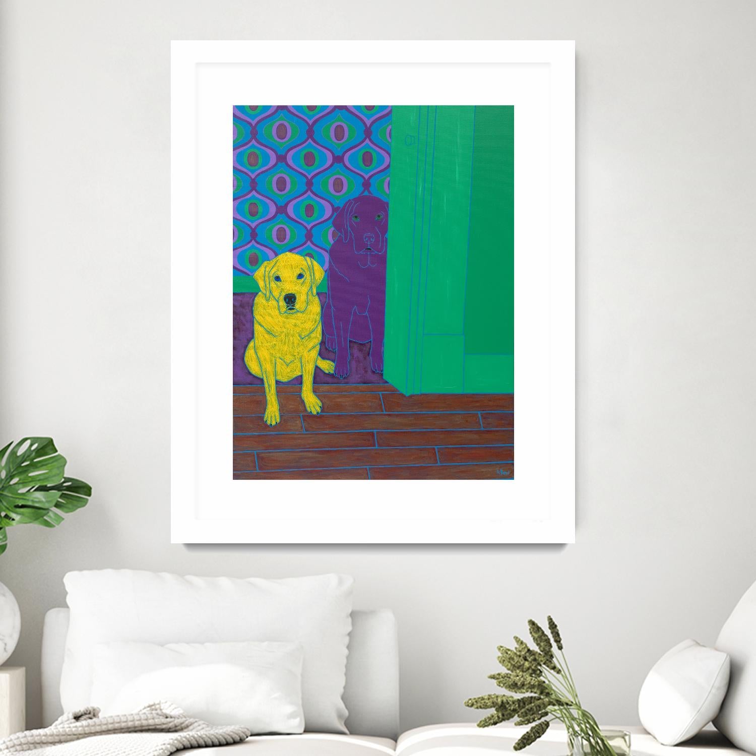 Some of My Favorite People by Angela Bond on GIANT ART - multicolor animals; contemporary