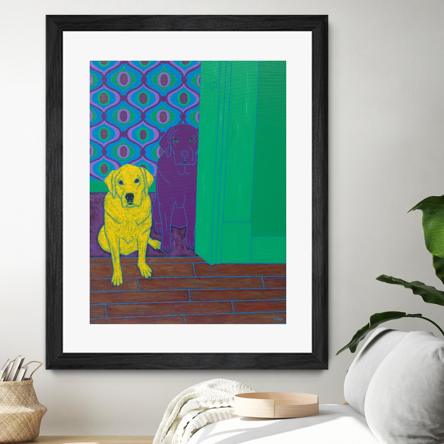 Some of My Favorite People by Angela Bond on GIANT ART - multicolor animals; contemporary