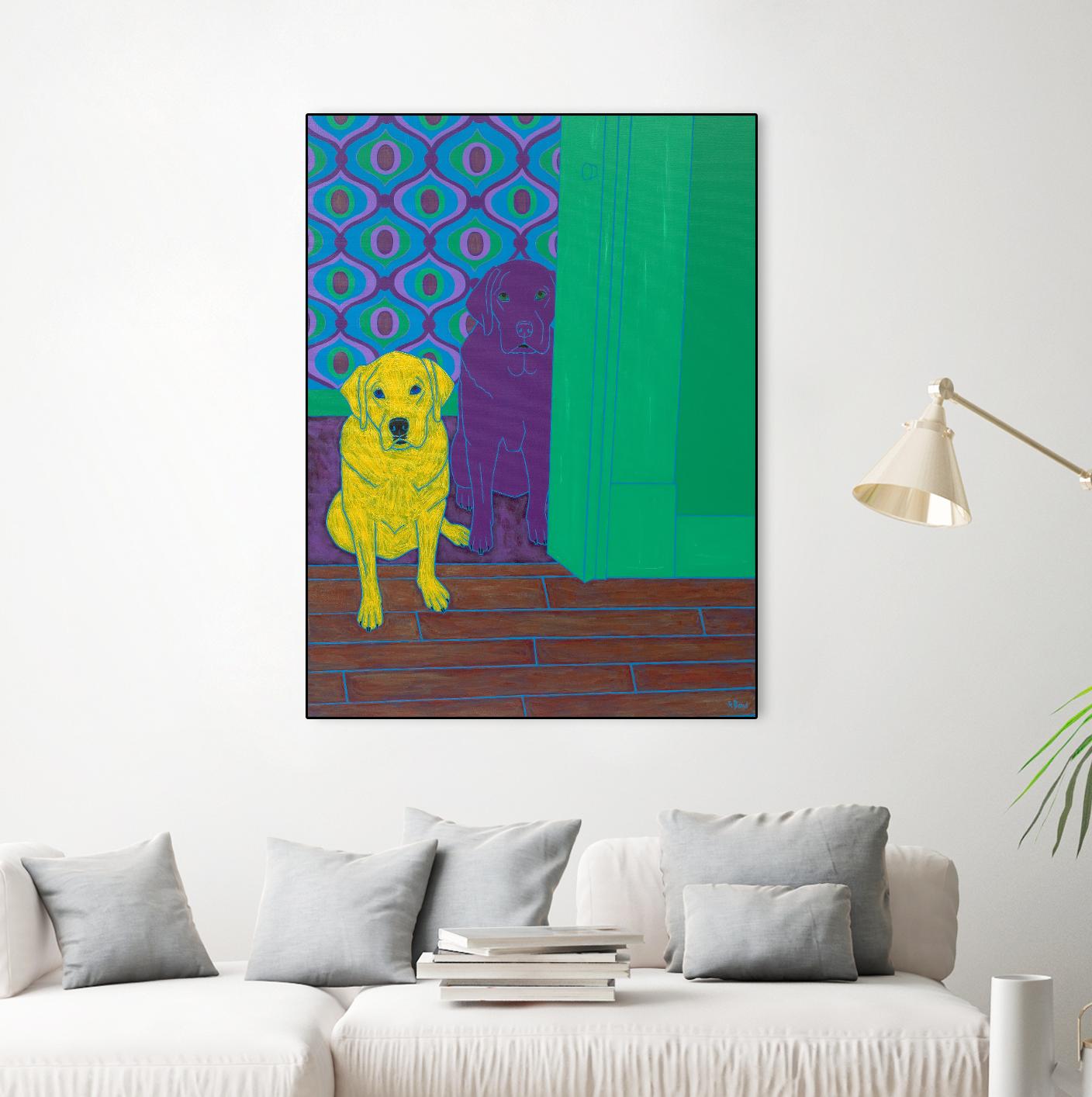 Some of My Favorite People by Angela Bond on GIANT ART - multicolor animals; contemporary