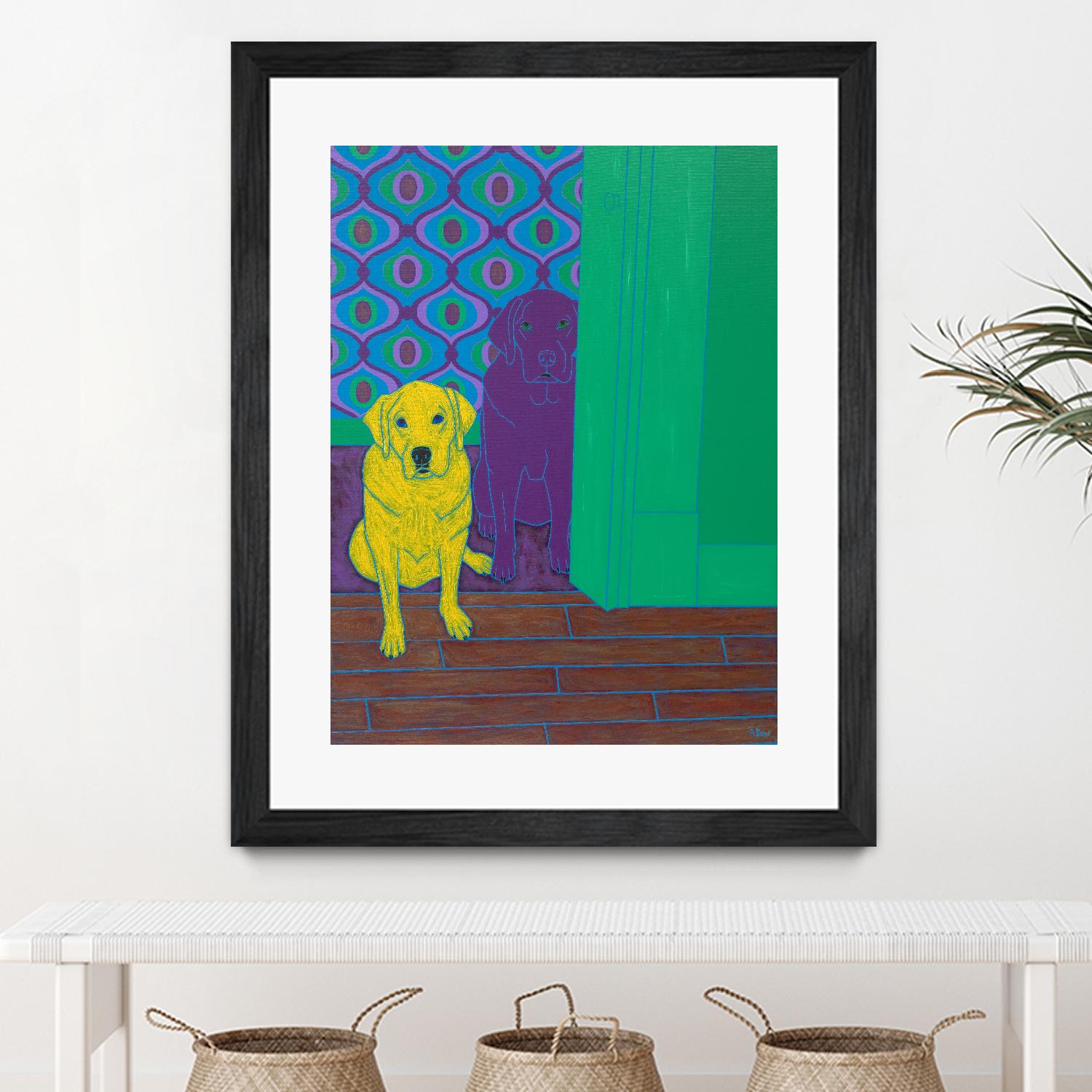 Some of My Favorite People by Angela Bond on GIANT ART - multicolor animals; contemporary