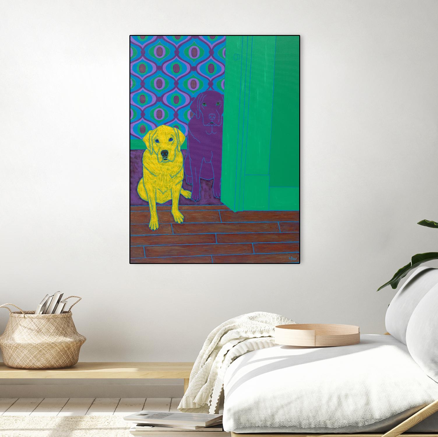 Some of My Favorite People by Angela Bond on GIANT ART - multicolor animals; contemporary