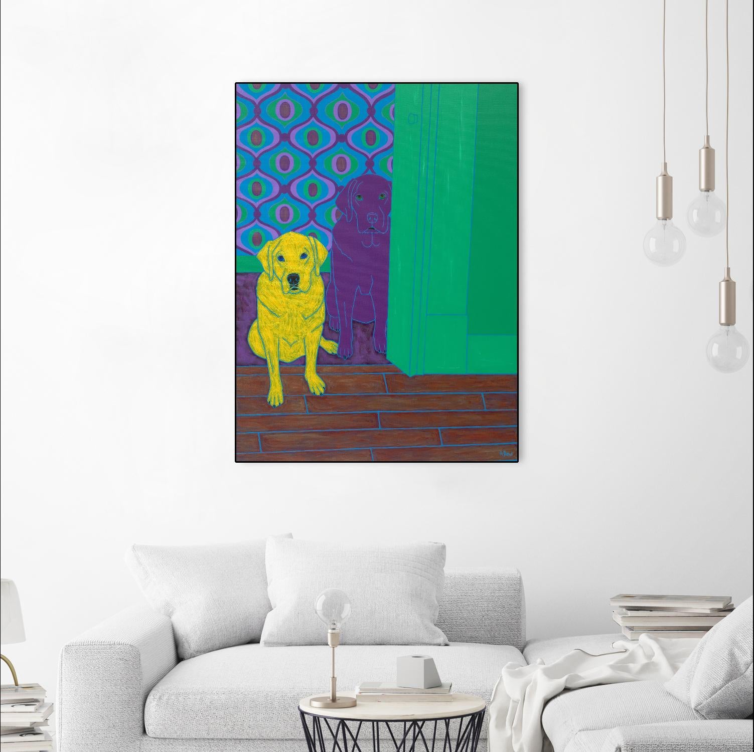 Some of My Favorite People by Angela Bond on GIANT ART - multicolor animals; contemporary