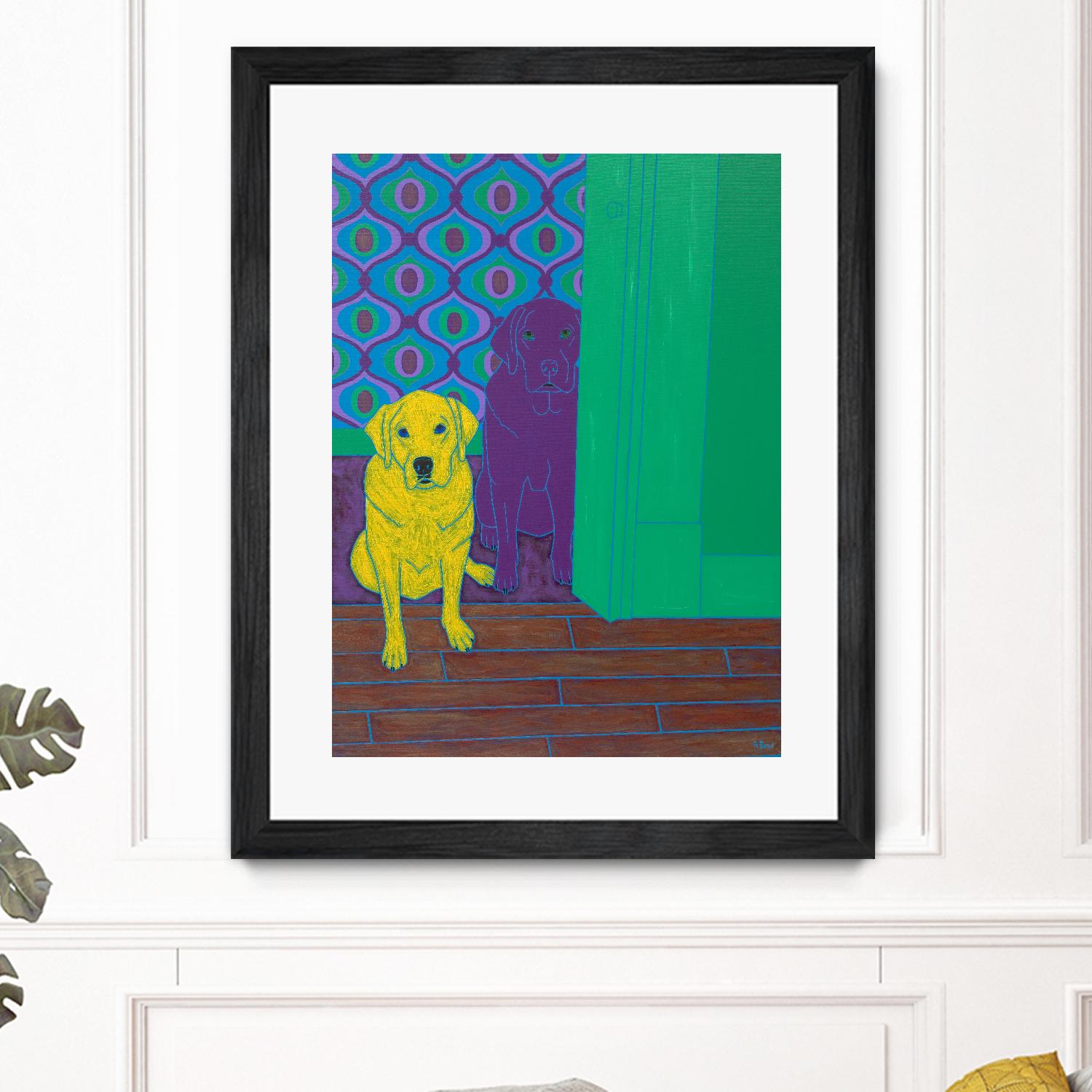 Some of My Favorite People by Angela Bond on GIANT ART - multicolor animals; contemporary