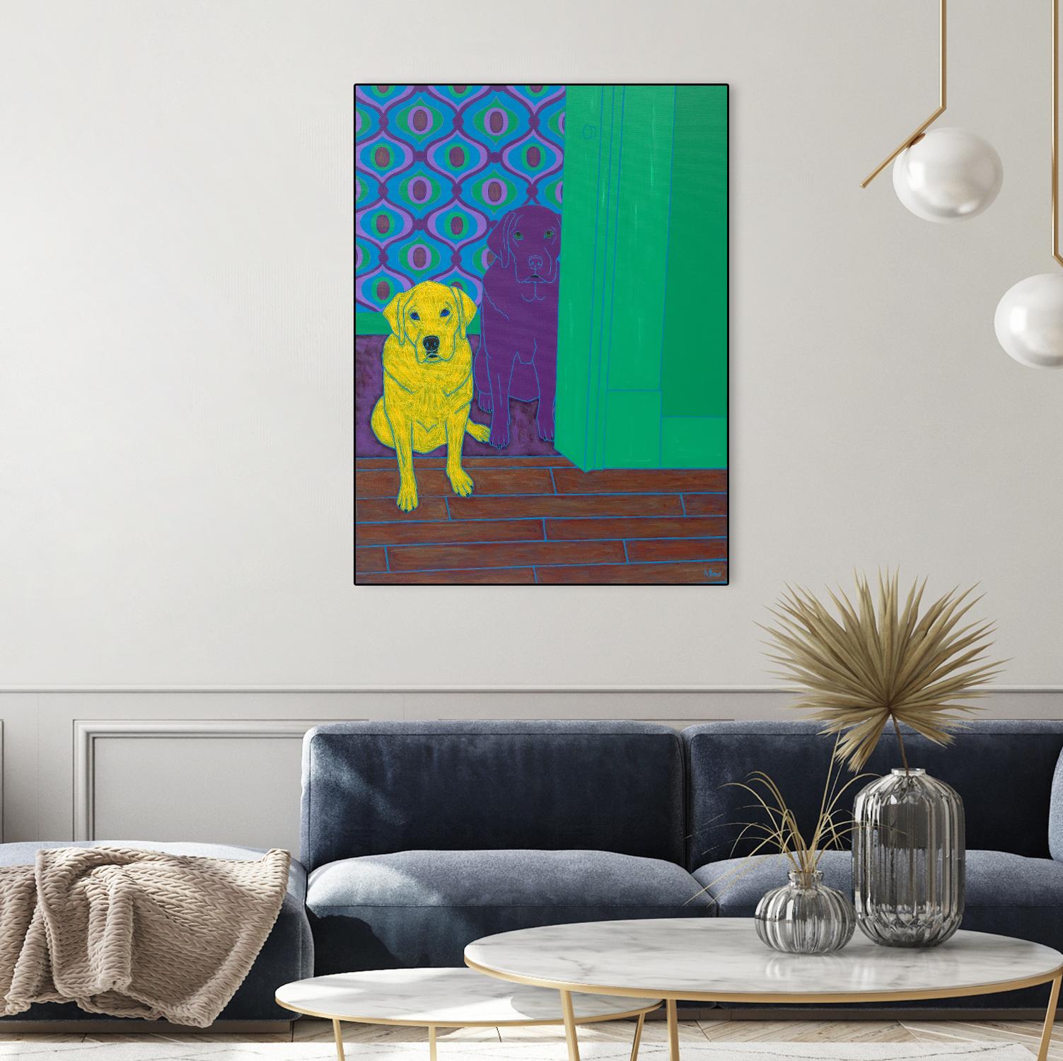 Some of My Favorite People by Angela Bond on GIANT ART - multicolor animals; contemporary