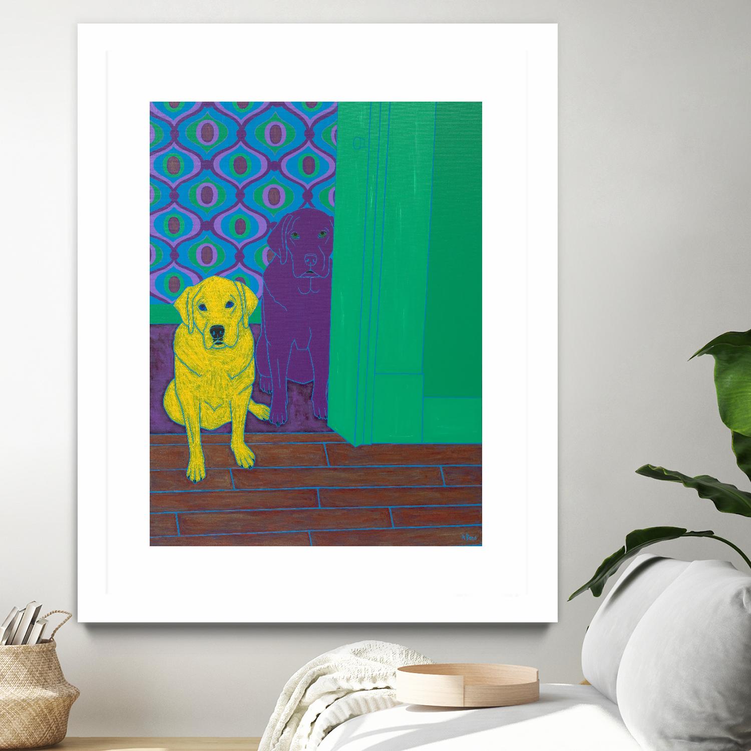 Some of My Favorite People by Angela Bond on GIANT ART - multicolor animals; contemporary