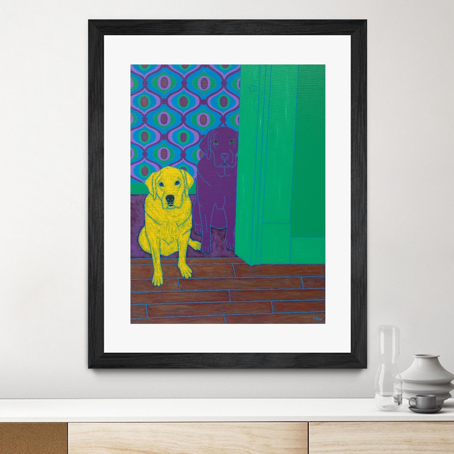 Some of My Favorite People by Angela Bond on GIANT ART - multicolor animals; contemporary