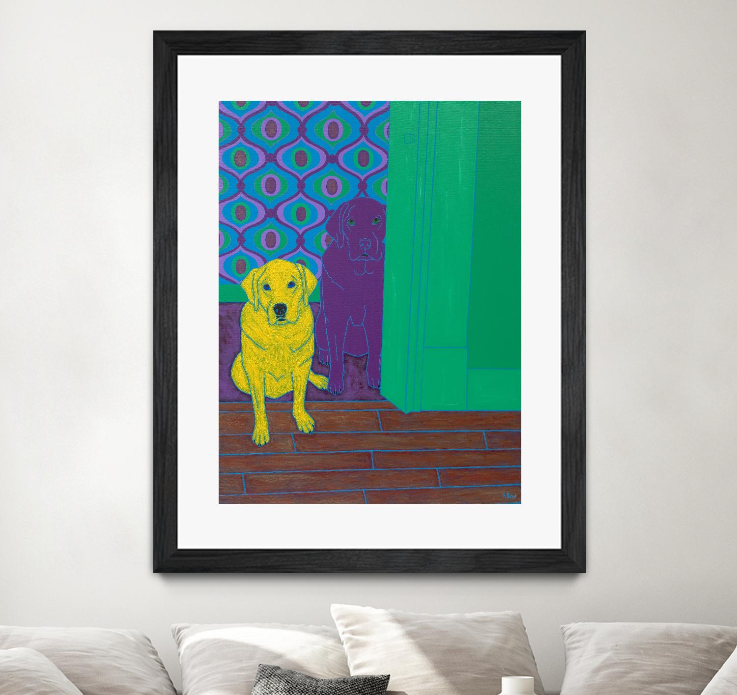 Some of My Favorite People by Angela Bond on GIANT ART - multicolor animals; contemporary