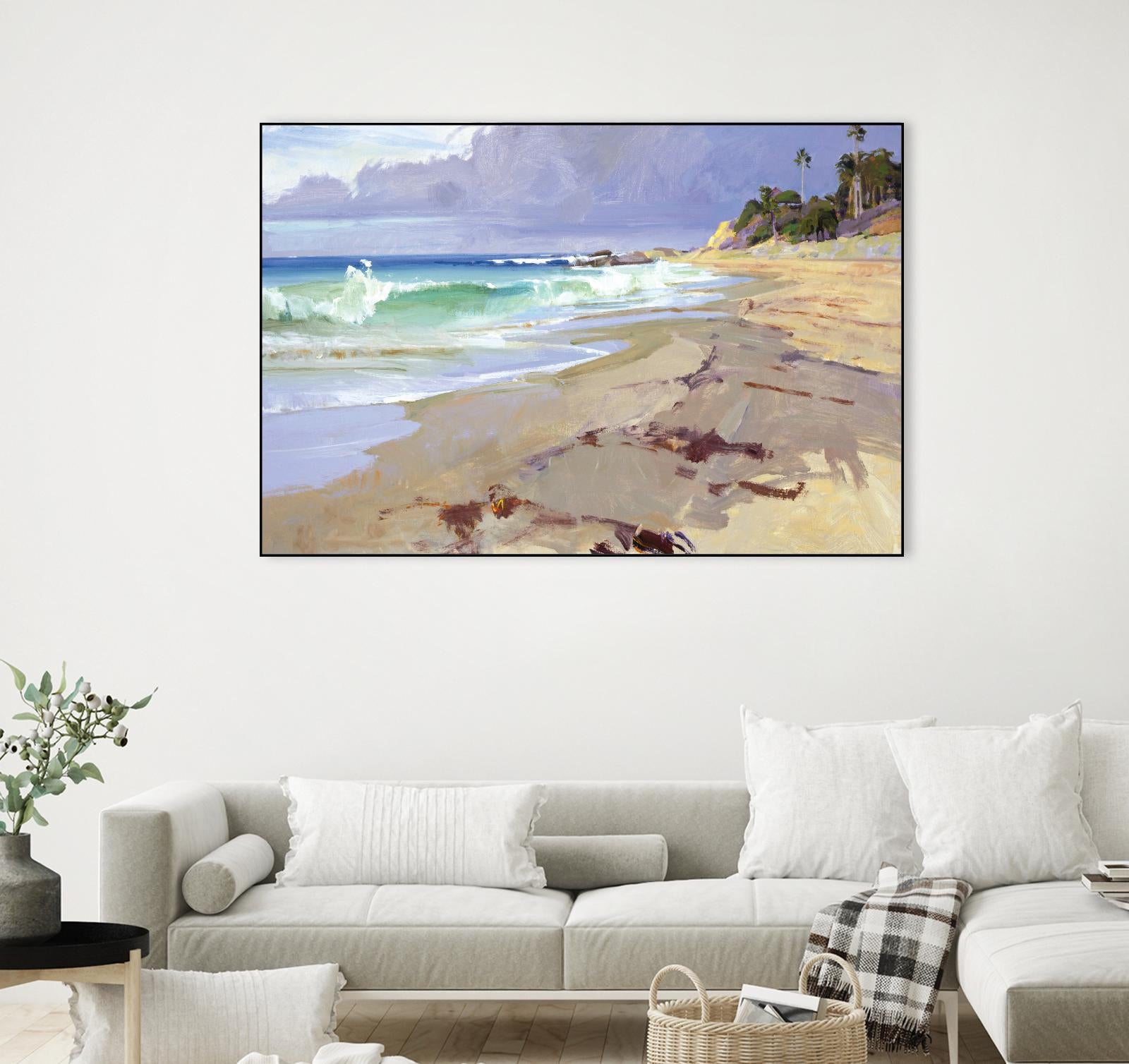 Weather Change by Marcia Burtt on GIANT ART - multicolor coastal; landscapes; contemporary