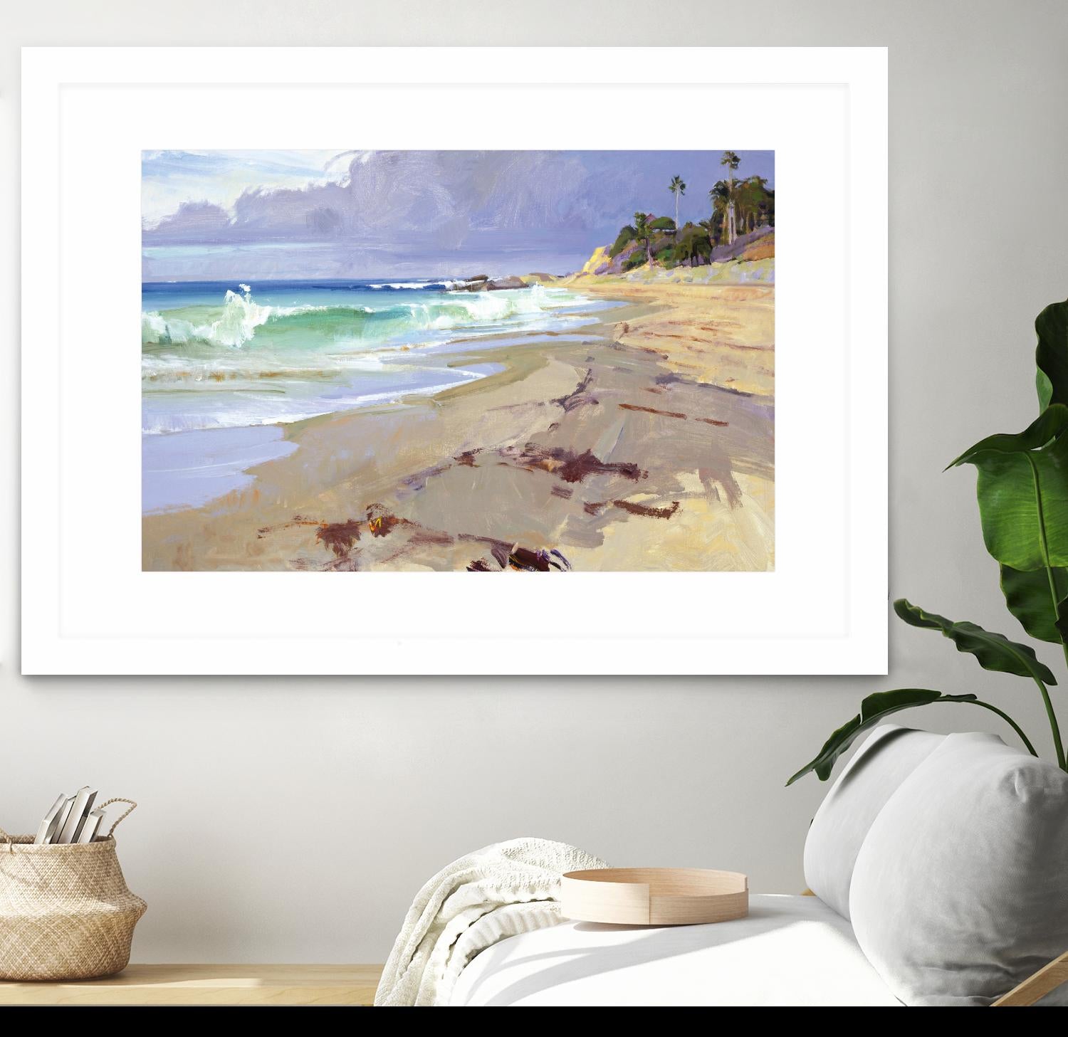 Weather Change by Marcia Burtt on GIANT ART - multicolor coastal; landscapes; contemporary