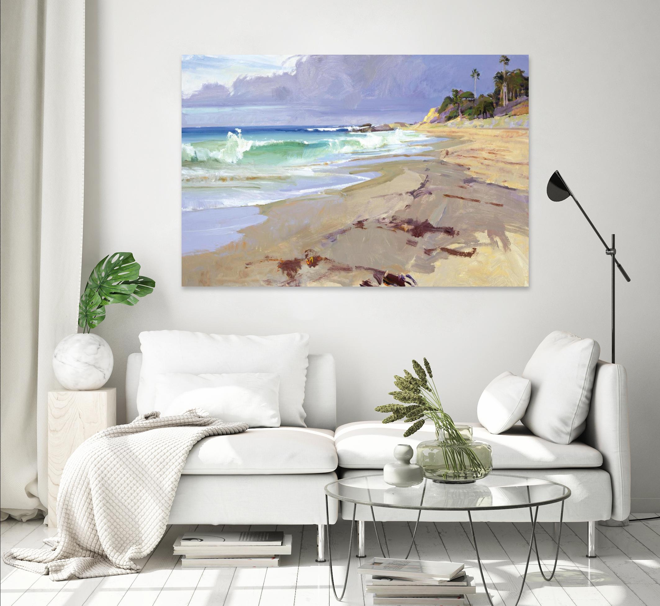 Weather Change by Marcia Burtt on GIANT ART - multicolor coastal; landscapes; contemporary
