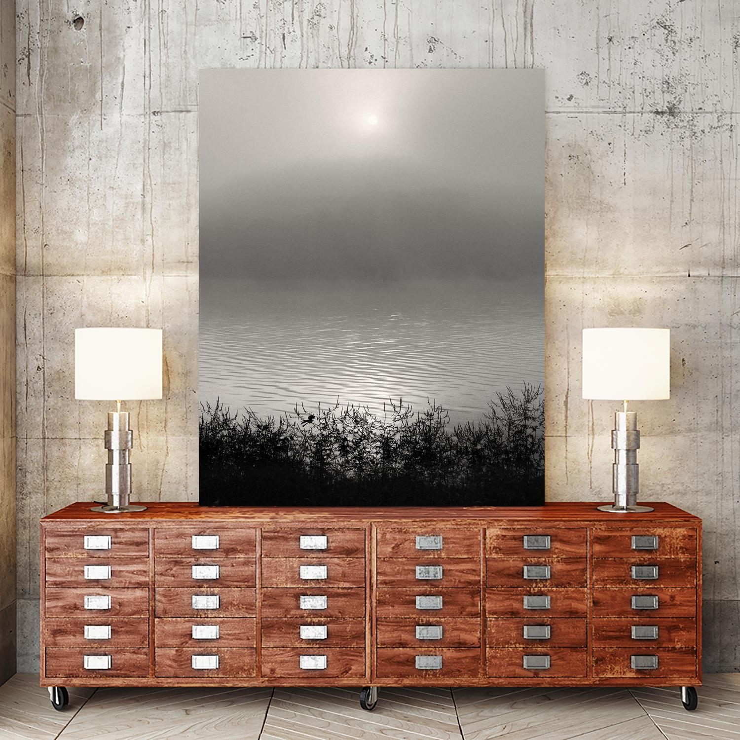 Monochrome Sunrise by Nicholas Bell on GIANT ART - multicolor photography; coastal; landscapes