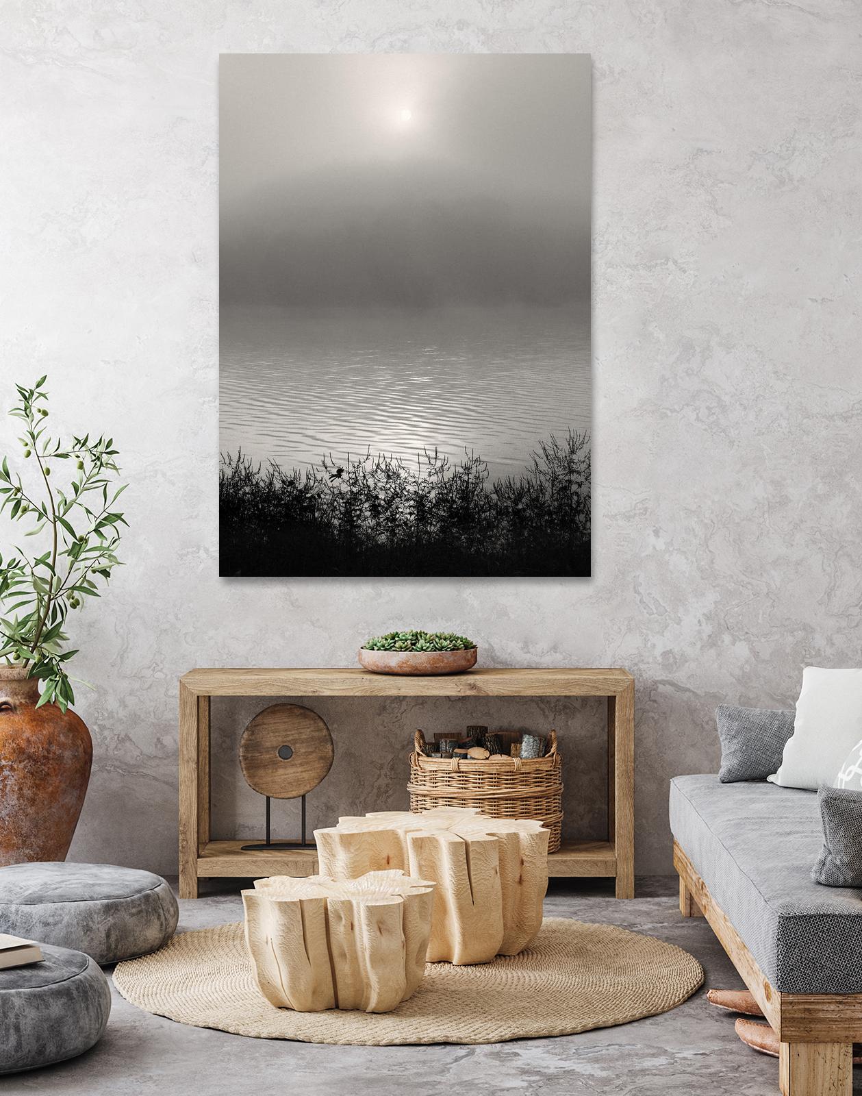 Monochrome Sunrise by Nicholas Bell on GIANT ART - multicolor photography; coastal; landscapes