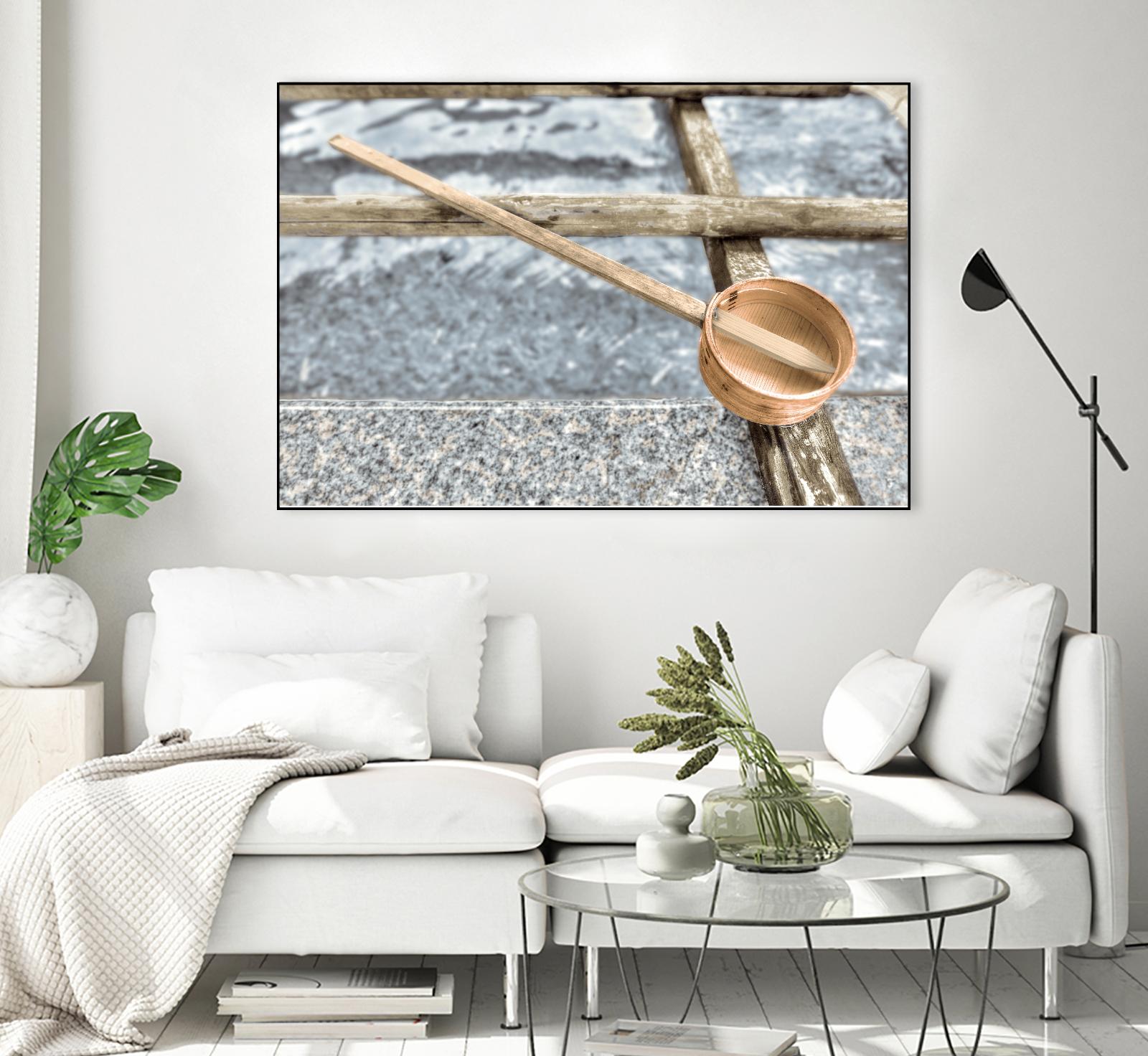 Zen Fountain by Alan Blaustein on GIANT ART - multicolor photography