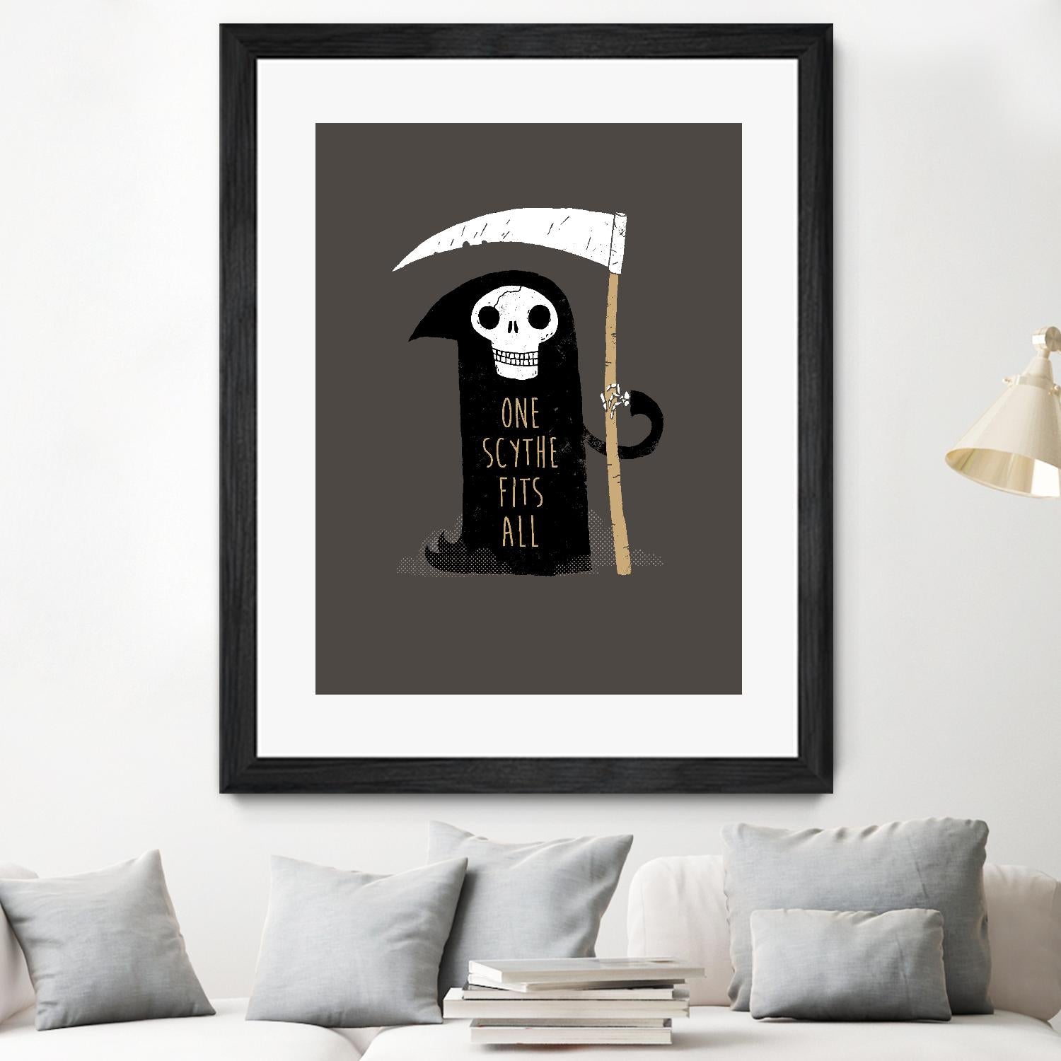 One Skyth Fits All by Michael Buxton on GIANT ART - multicolor urban/pop surrealism; novelty