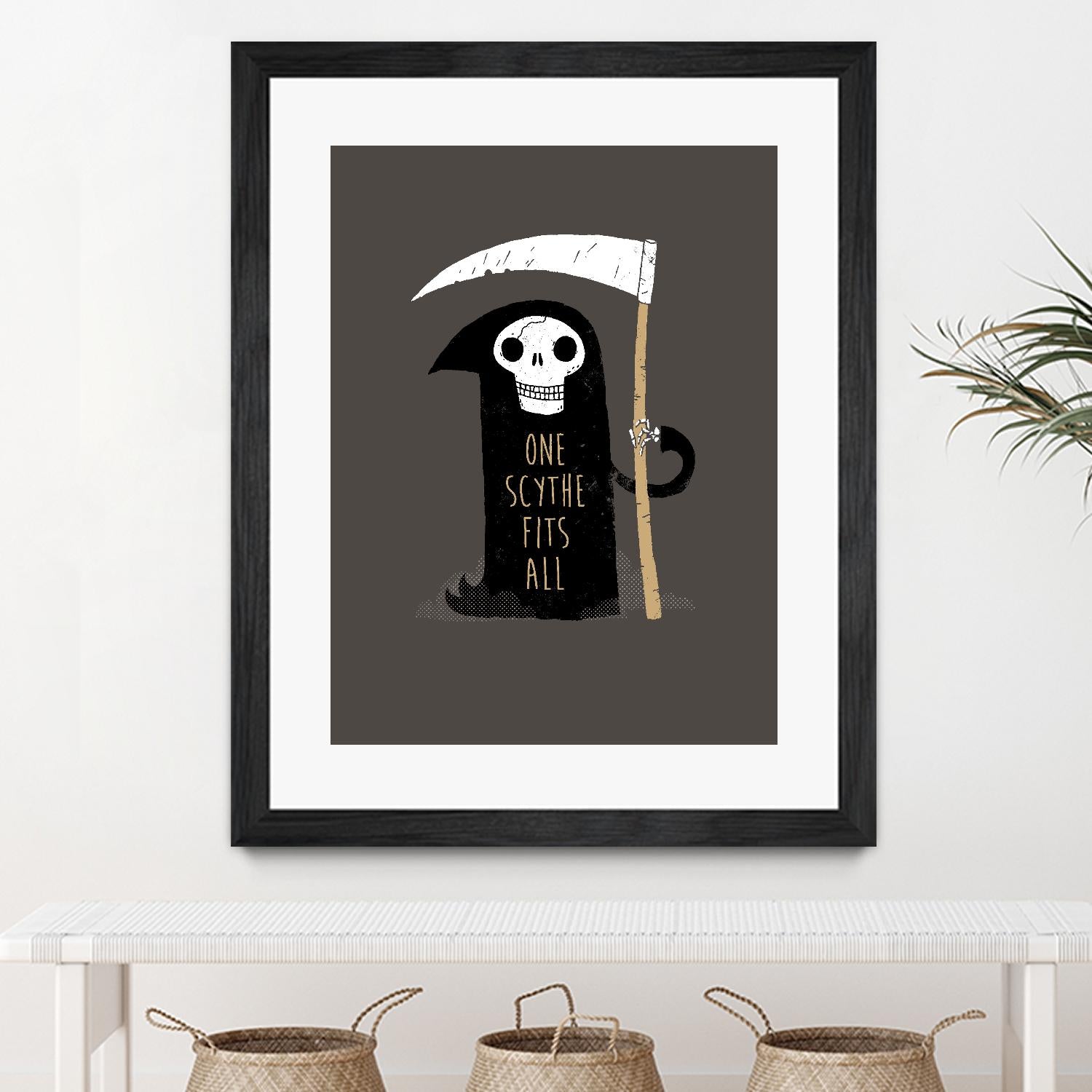 One Skyth Fits All by Michael Buxton on GIANT ART - multicolor urban/pop surrealism; novelty